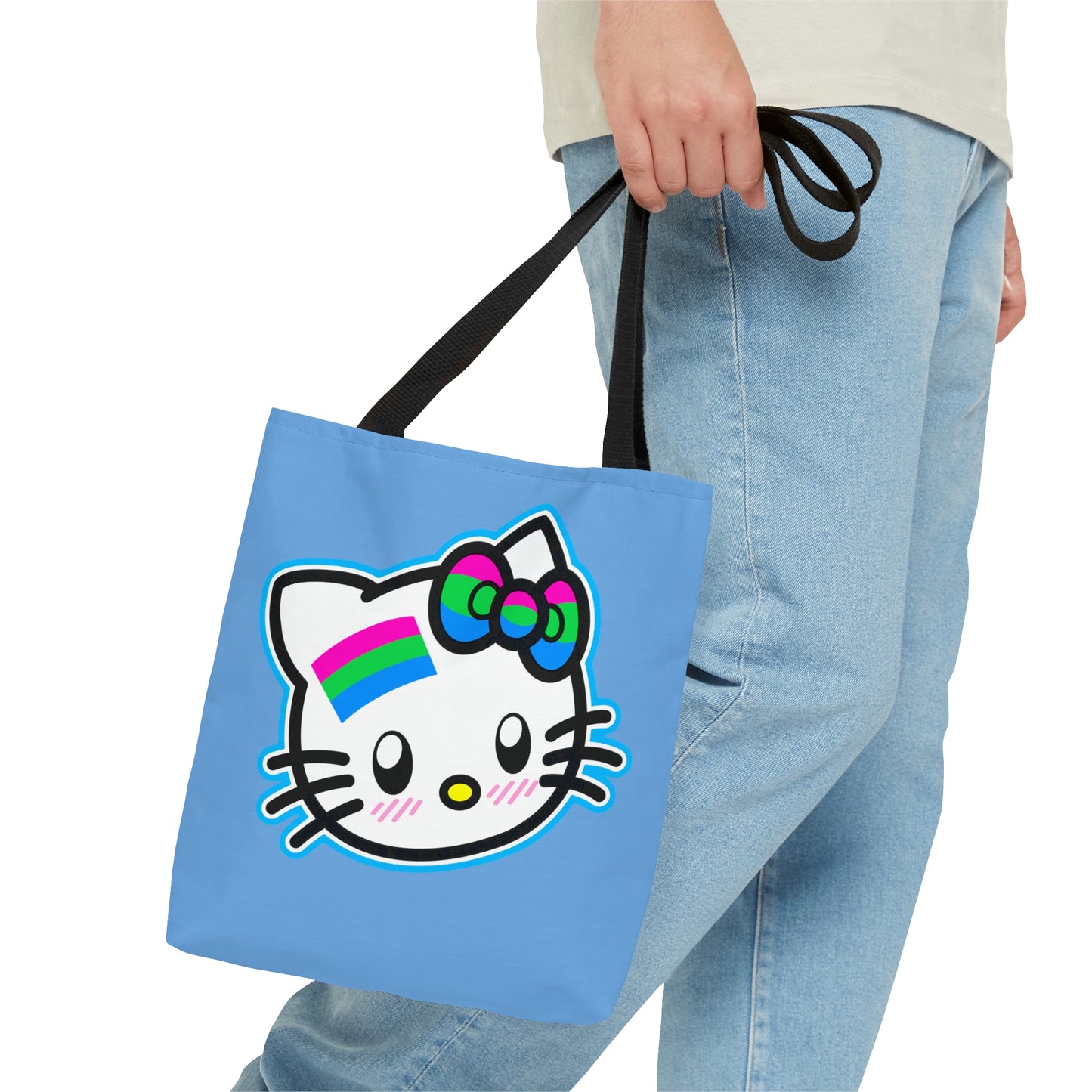 Poly Kitty Tote