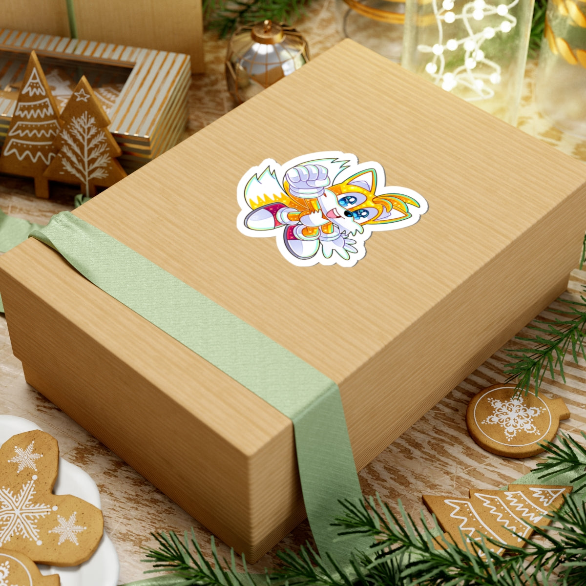 Chibi Tails Sticker