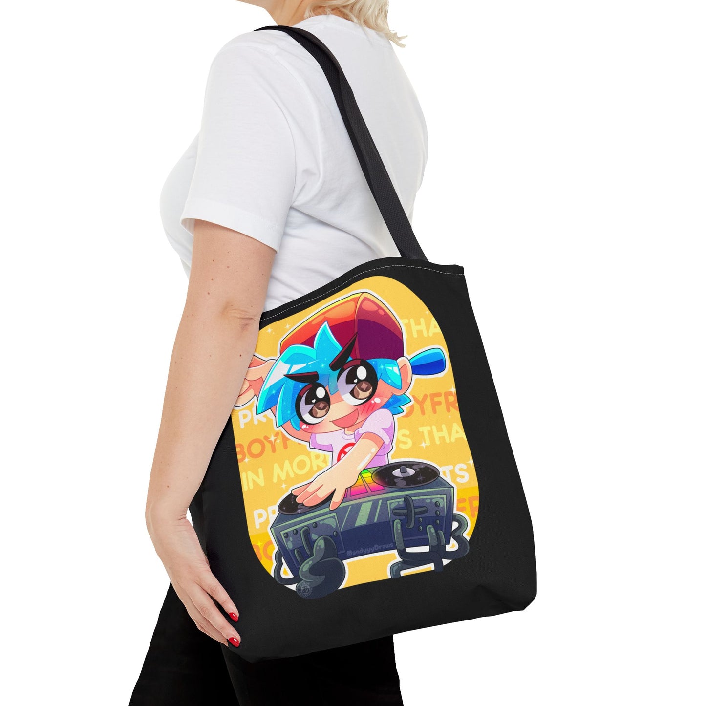 Chibi Boyfriend Freeplay Tote Bag