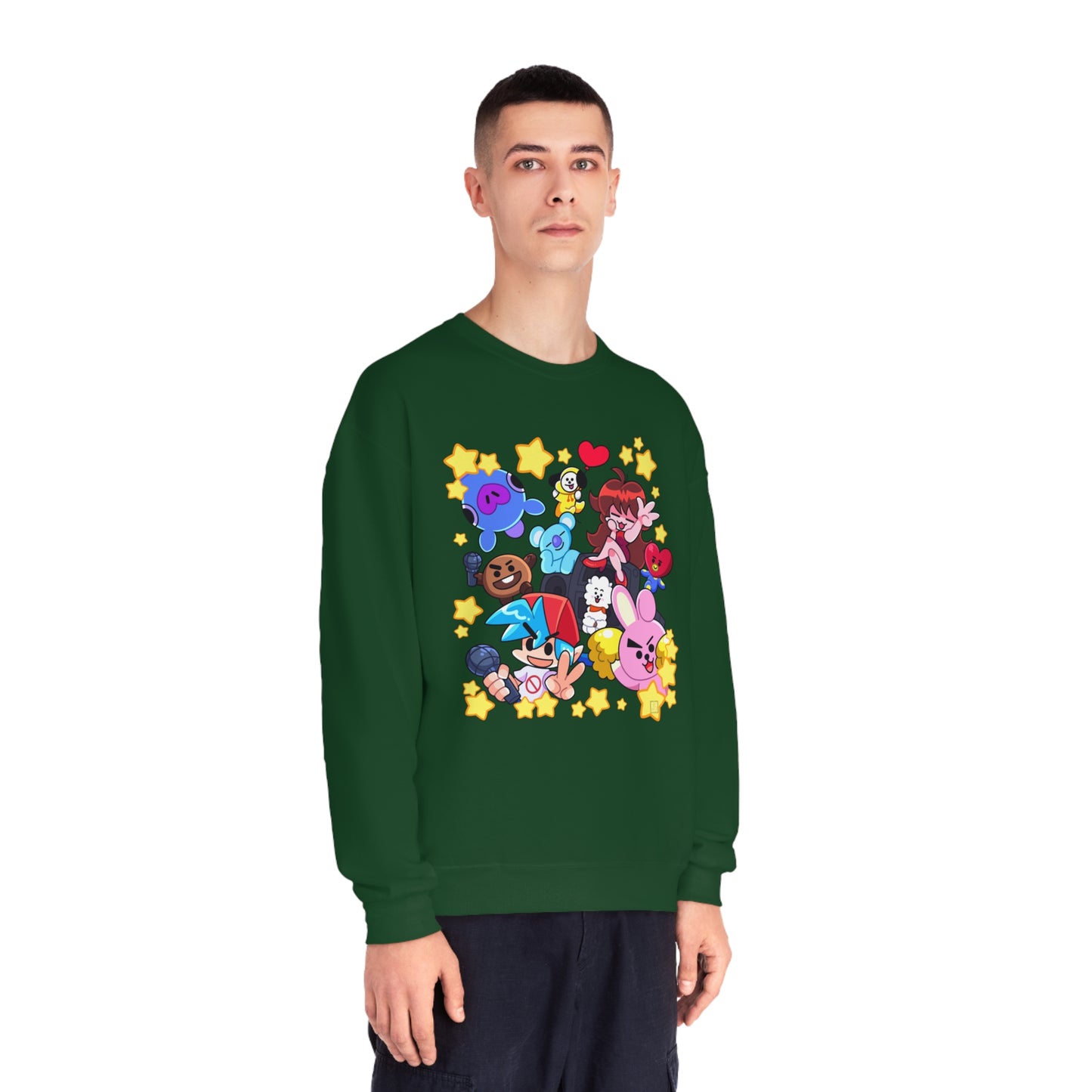 BT21 Crossover Sweatshirt
