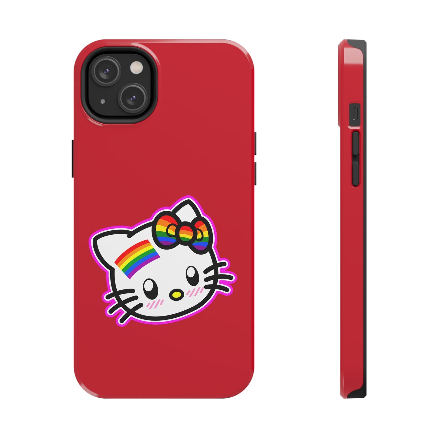 Hello Rainbow iPhone Case