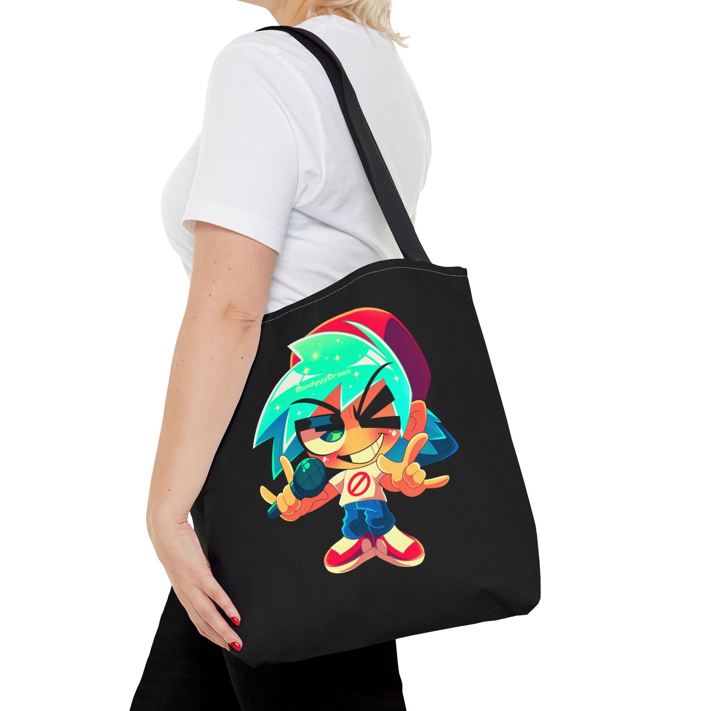 Chibi Funkadelix Boyfriend Tote Bag