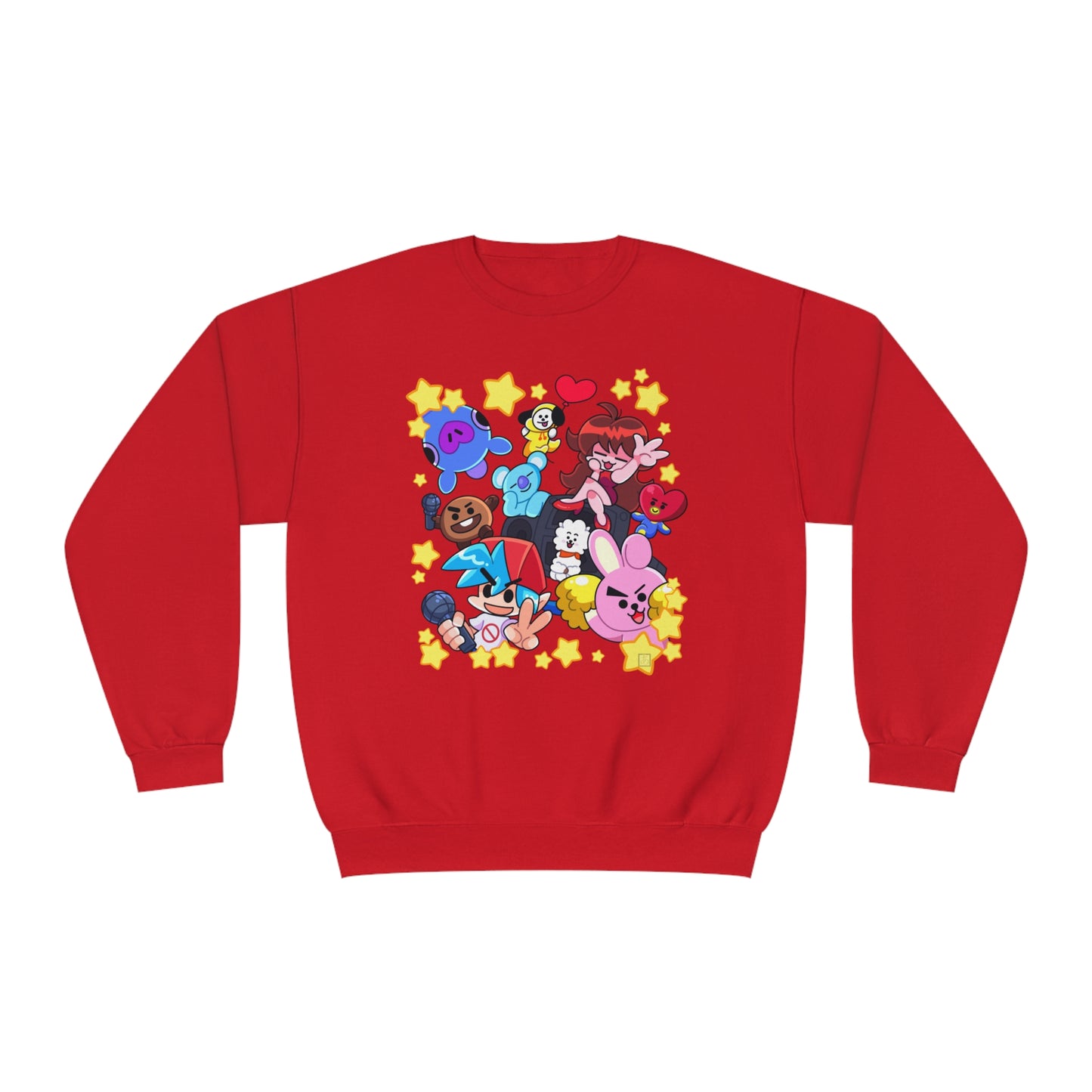 BT21 Crossover Sweatshirt