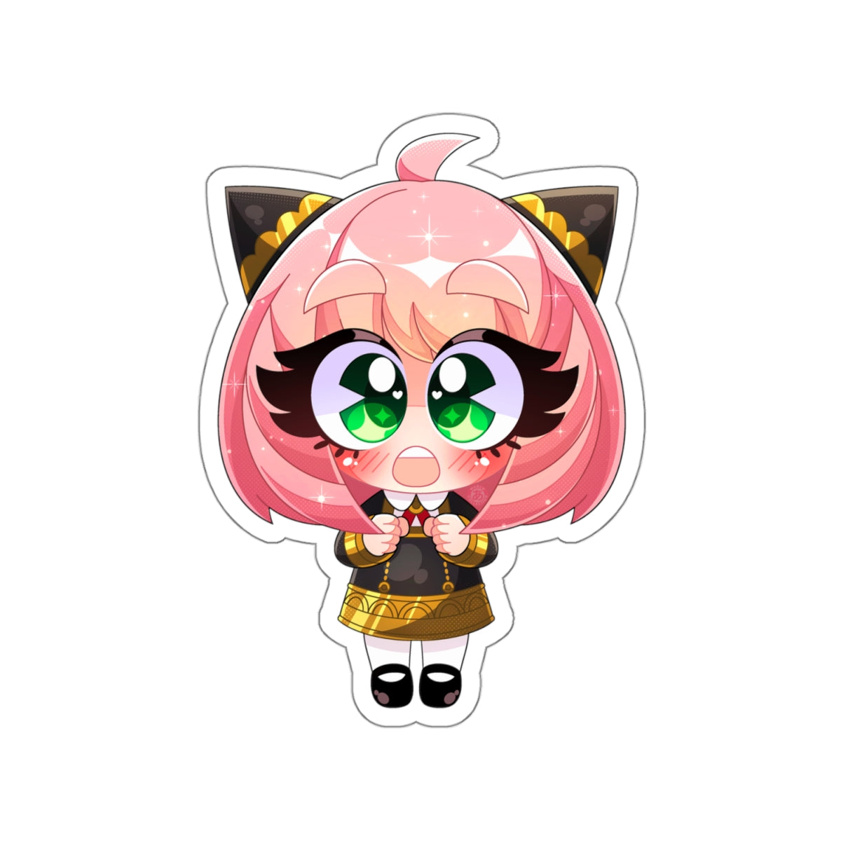Chibi Anya Kiss-Cut Sticker