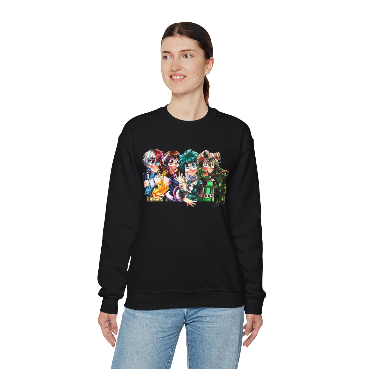 My Hero Acadamia Team Crewneck Sweatshirt