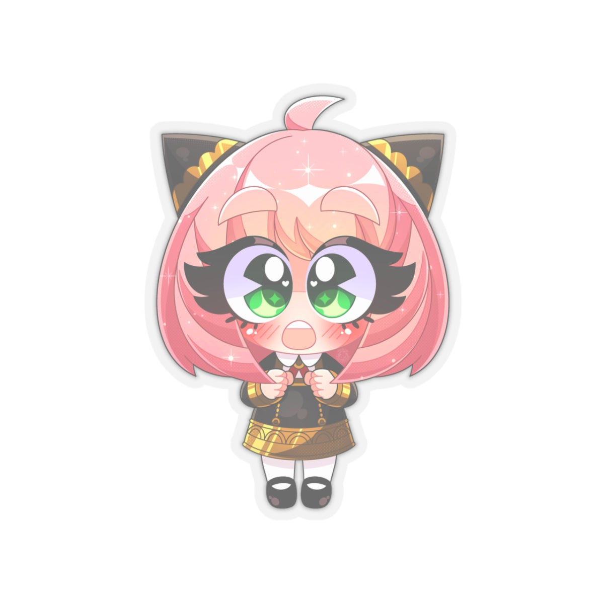 Chibi Anya Kiss-Cut Sticker