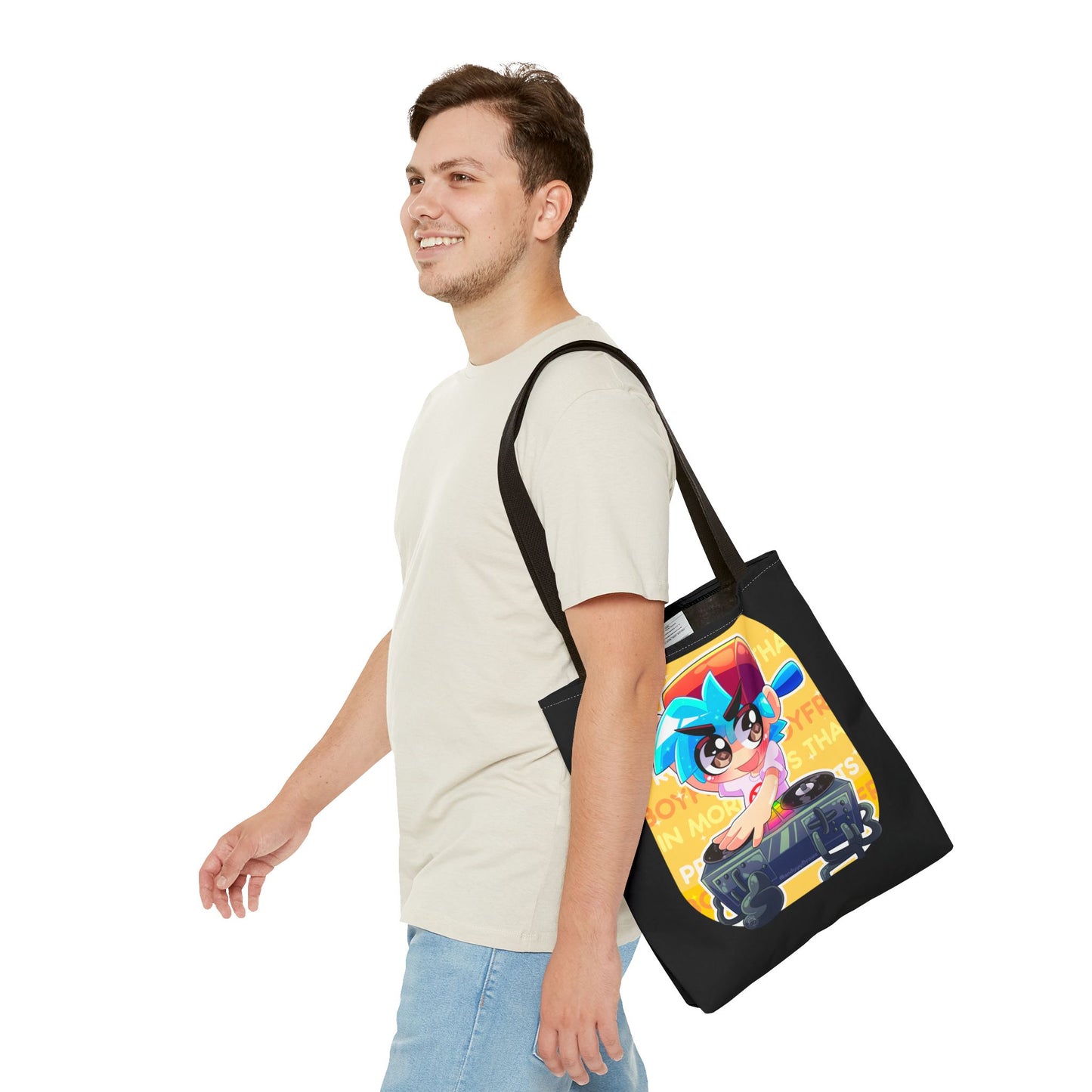 Chibi Boyfriend Freeplay Tote Bag