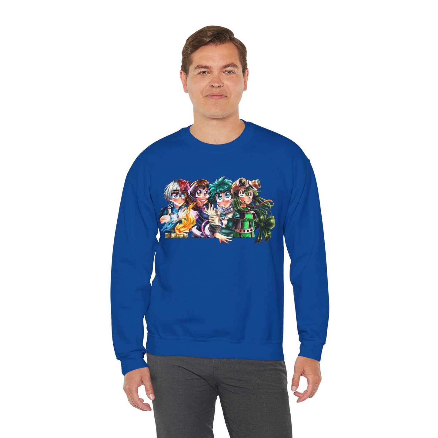 My Hero Acadamia Team Crewneck Sweatshirt