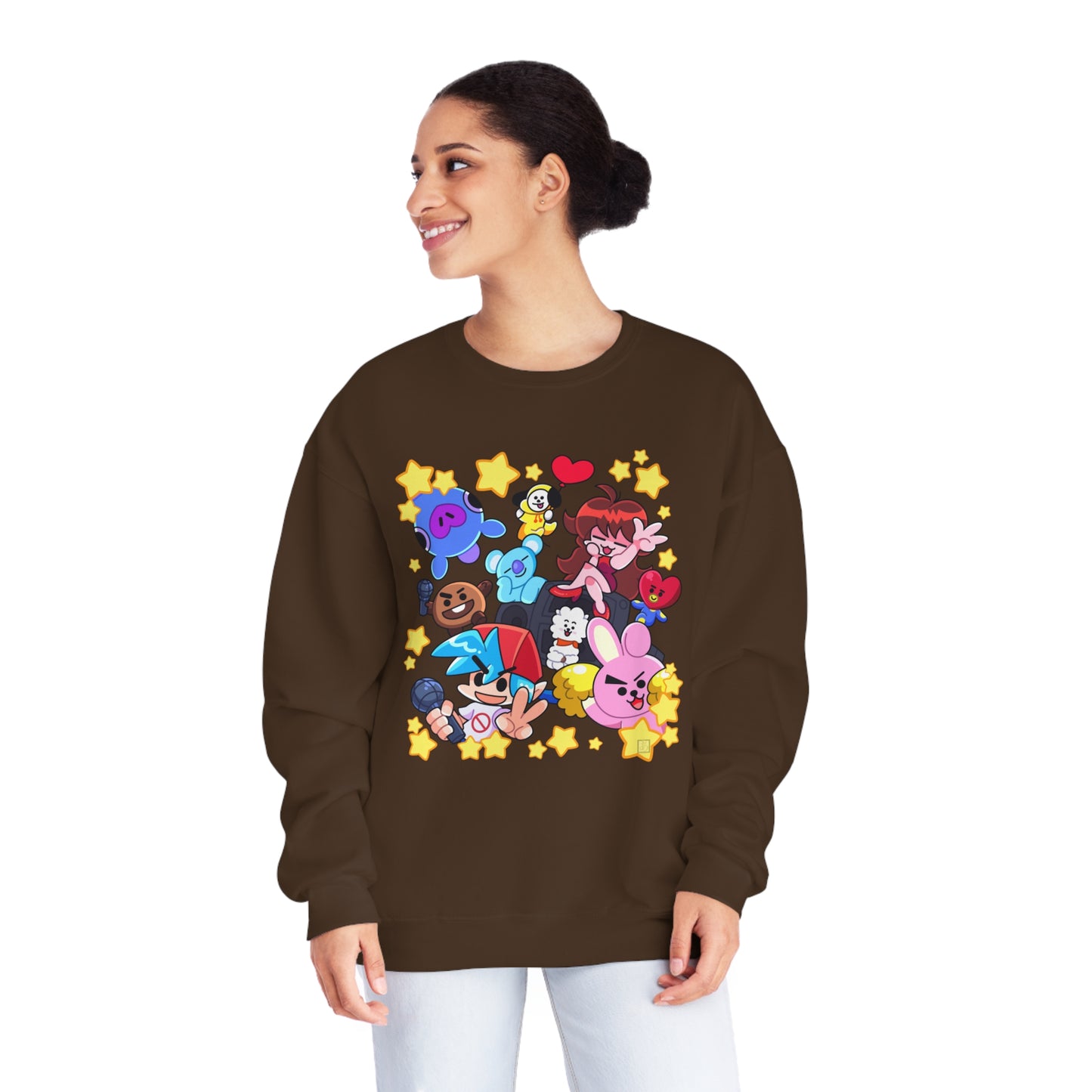 BT21 Crossover Sweatshirt