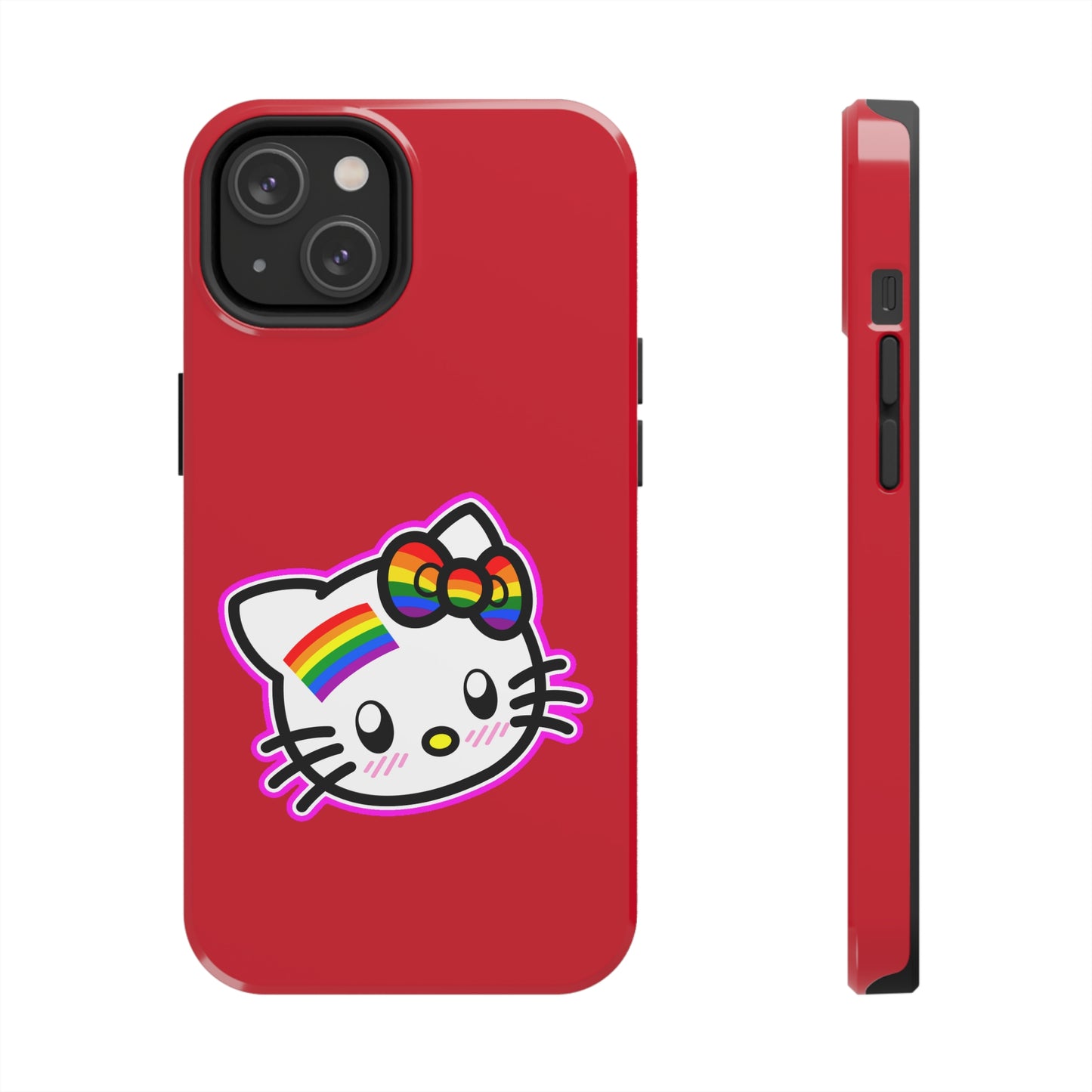 Hello Rainbow iPhone Case