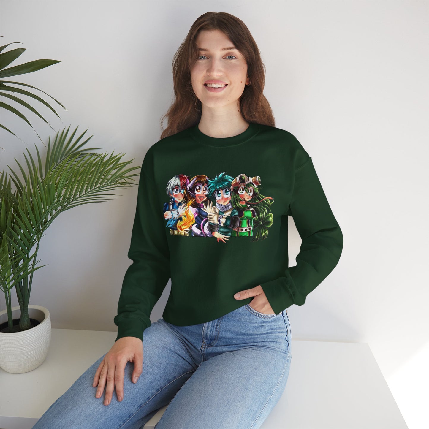 My Hero Acadamia Team Crewneck Sweatshirt