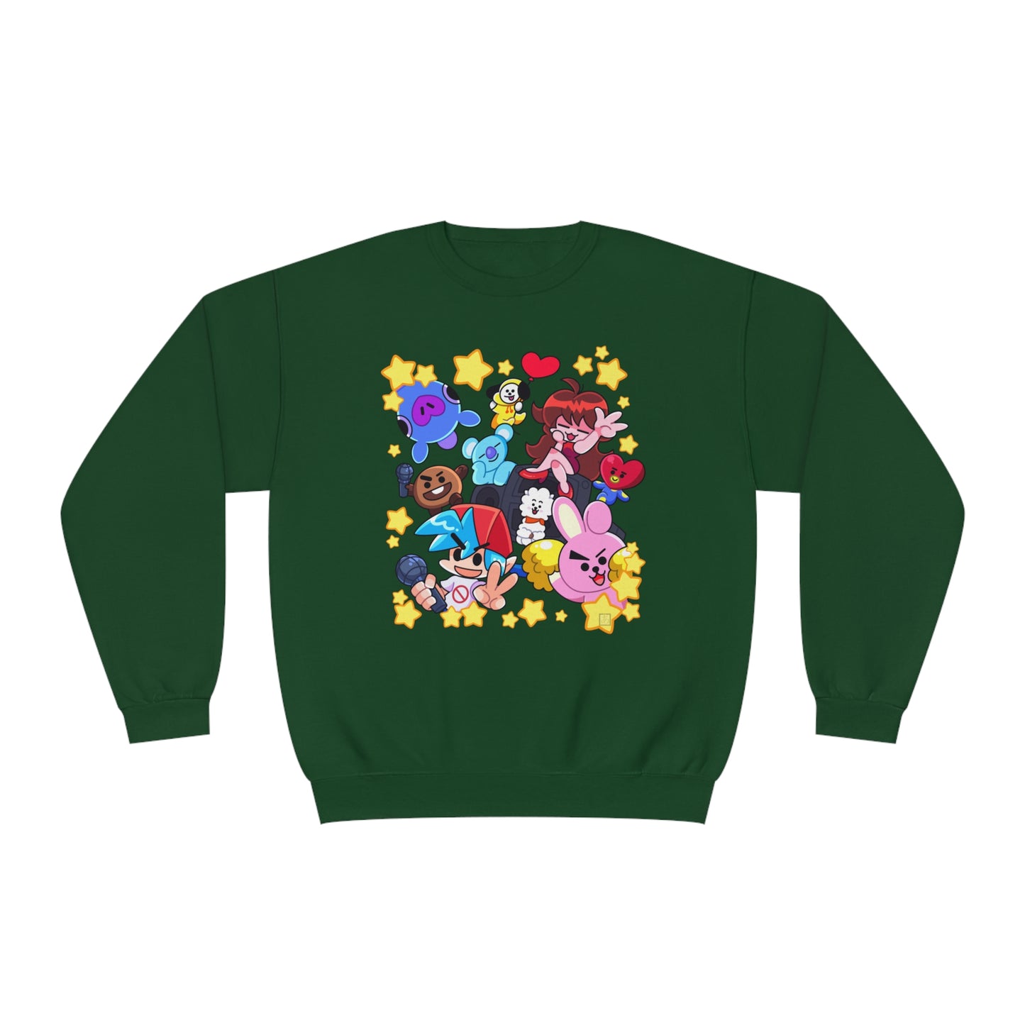 BT21 Crossover Sweatshirt