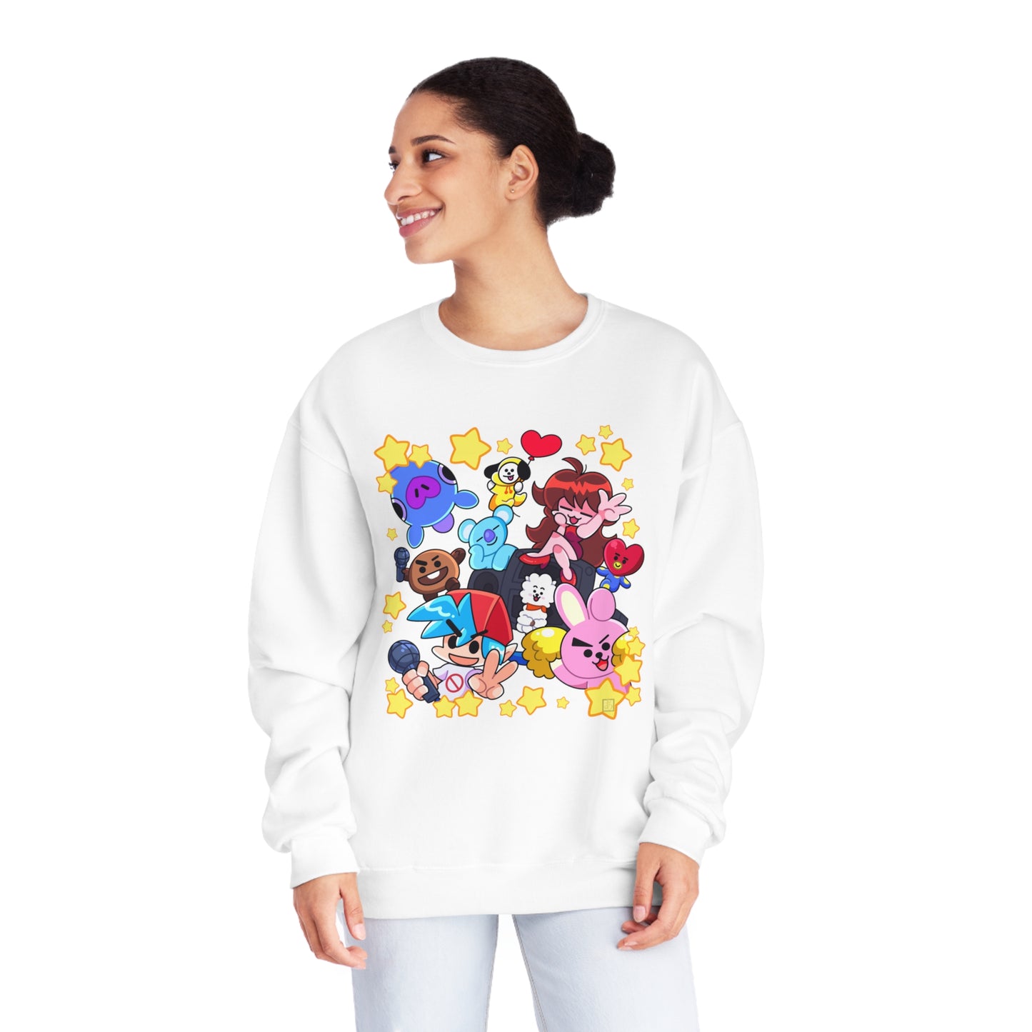 BT21 Crossover Sweatshirt