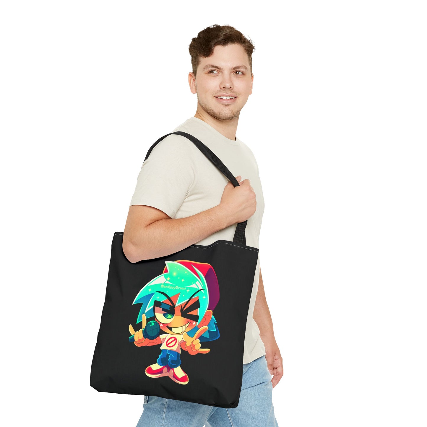 Chibi Funkadelix Boyfriend Tote Bag