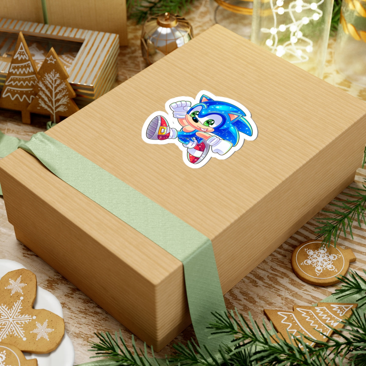 Chibi Sonic Sticker