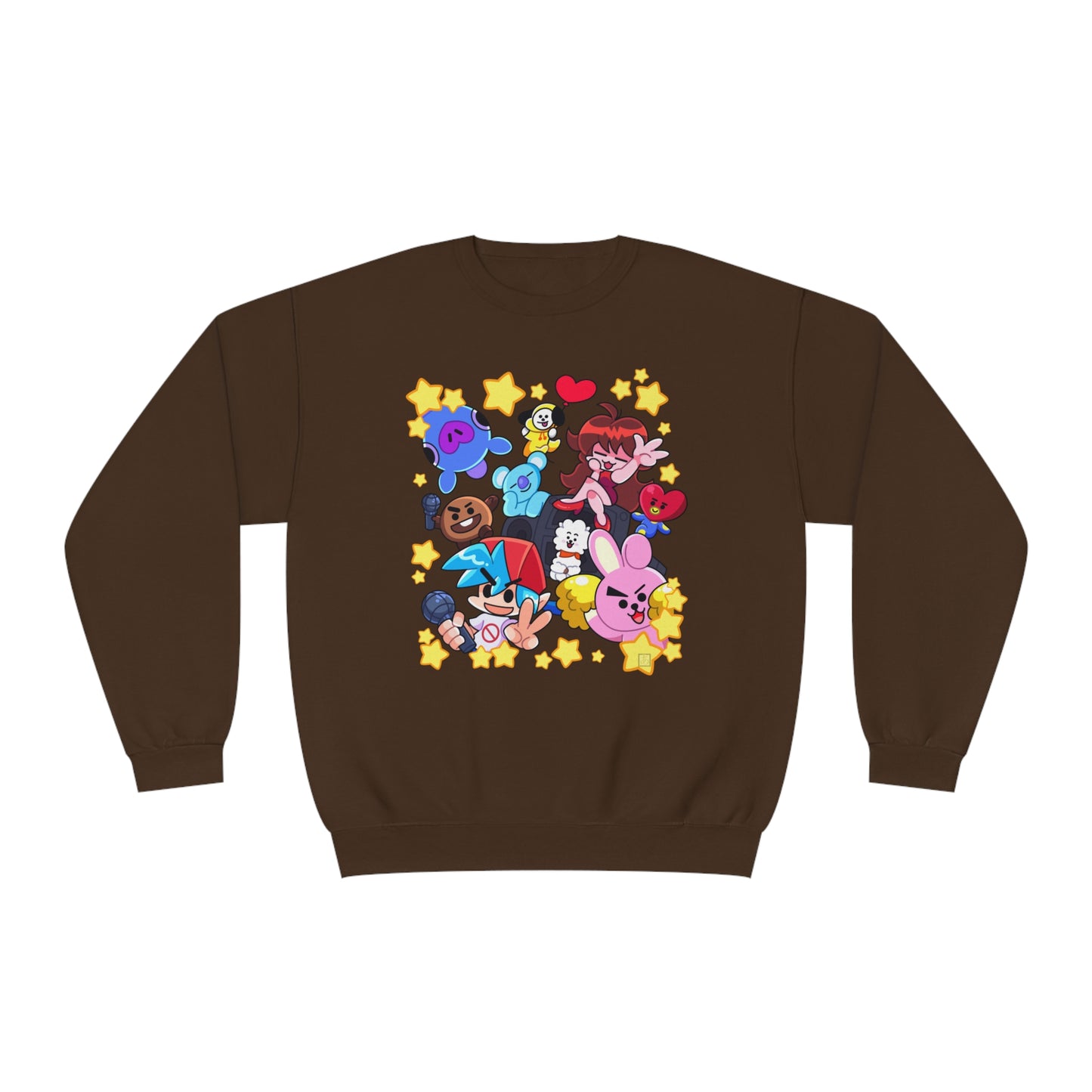 BT21 Crossover Sweatshirt