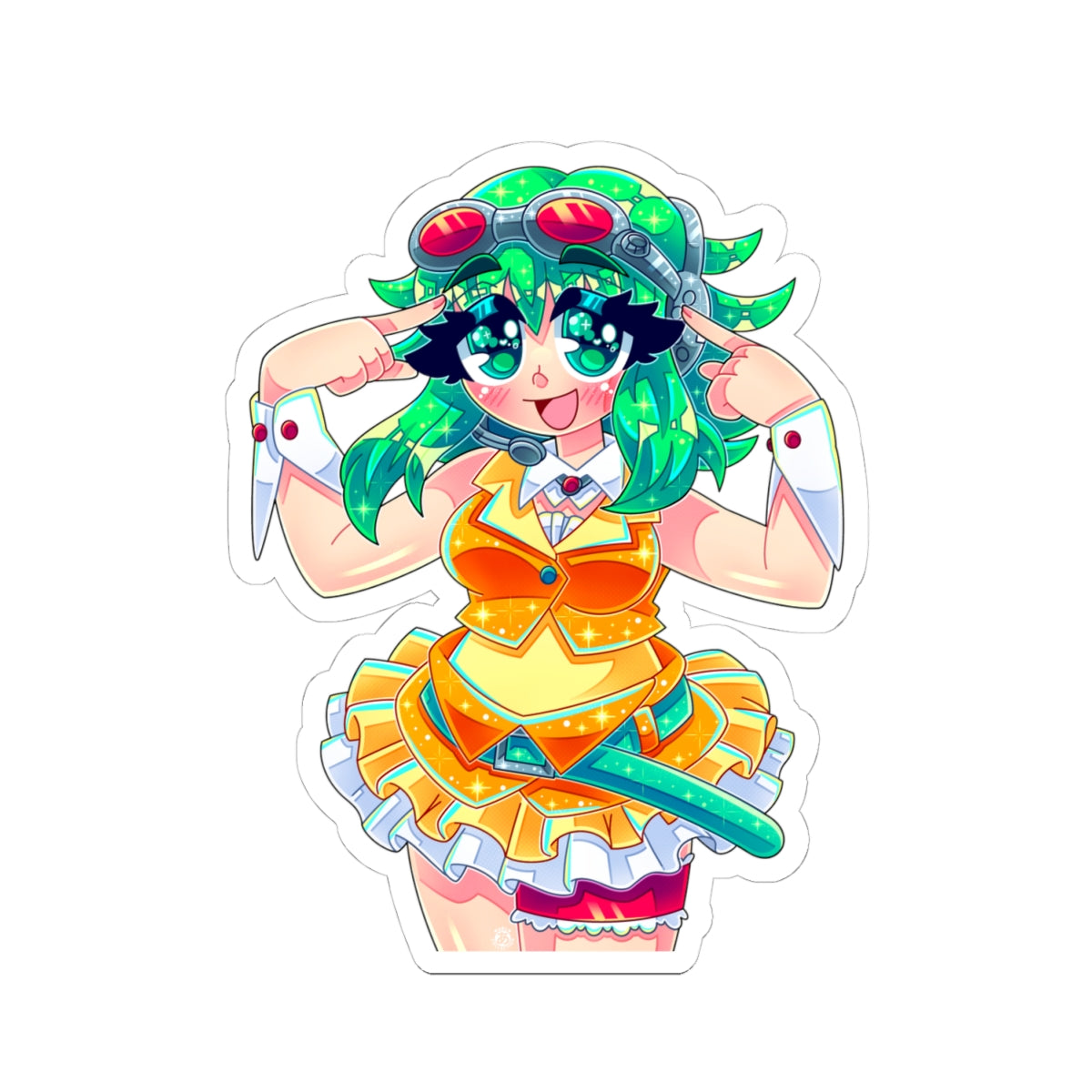 GUMI Vocaloid sticker