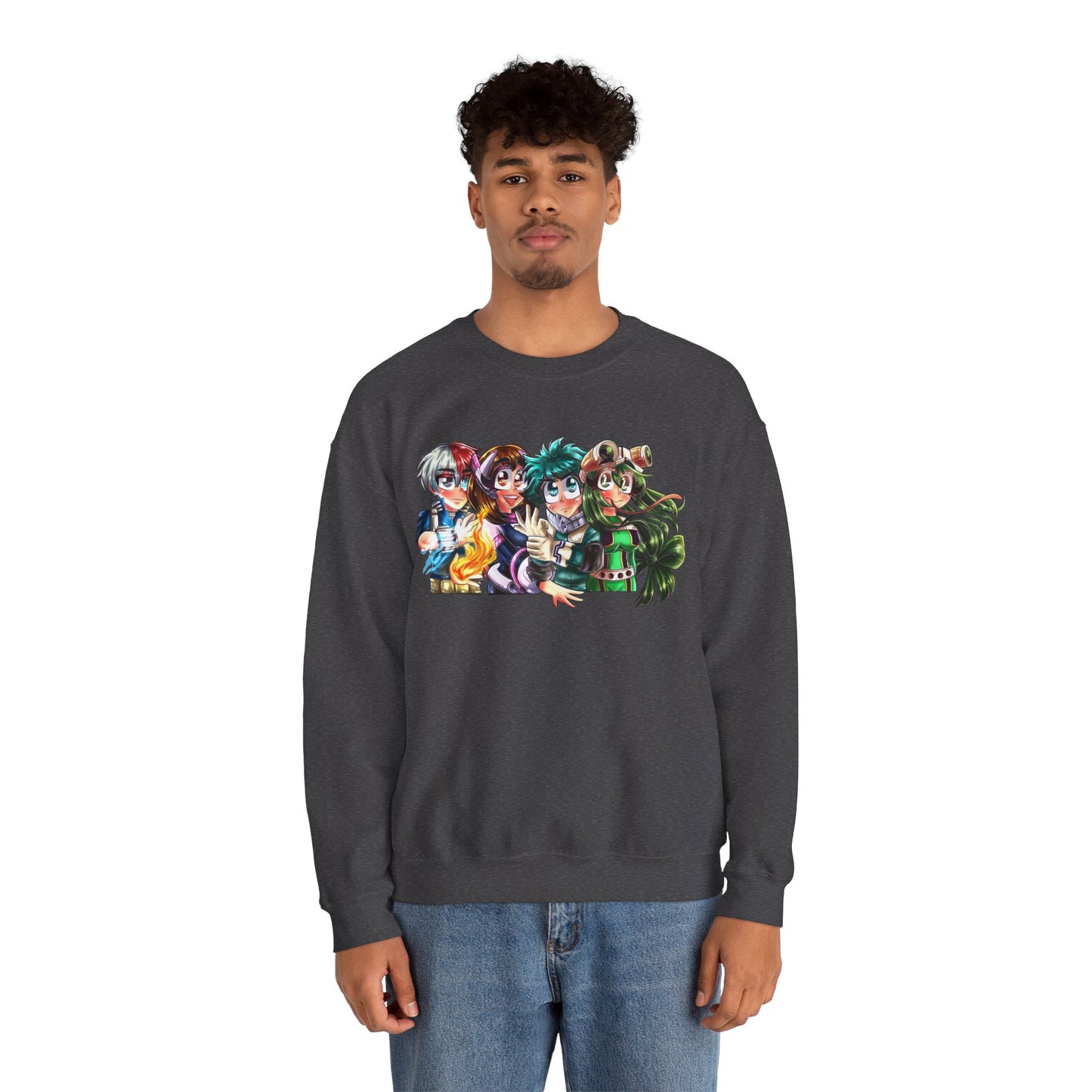 My Hero Acadamia Team Crewneck Sweatshirt