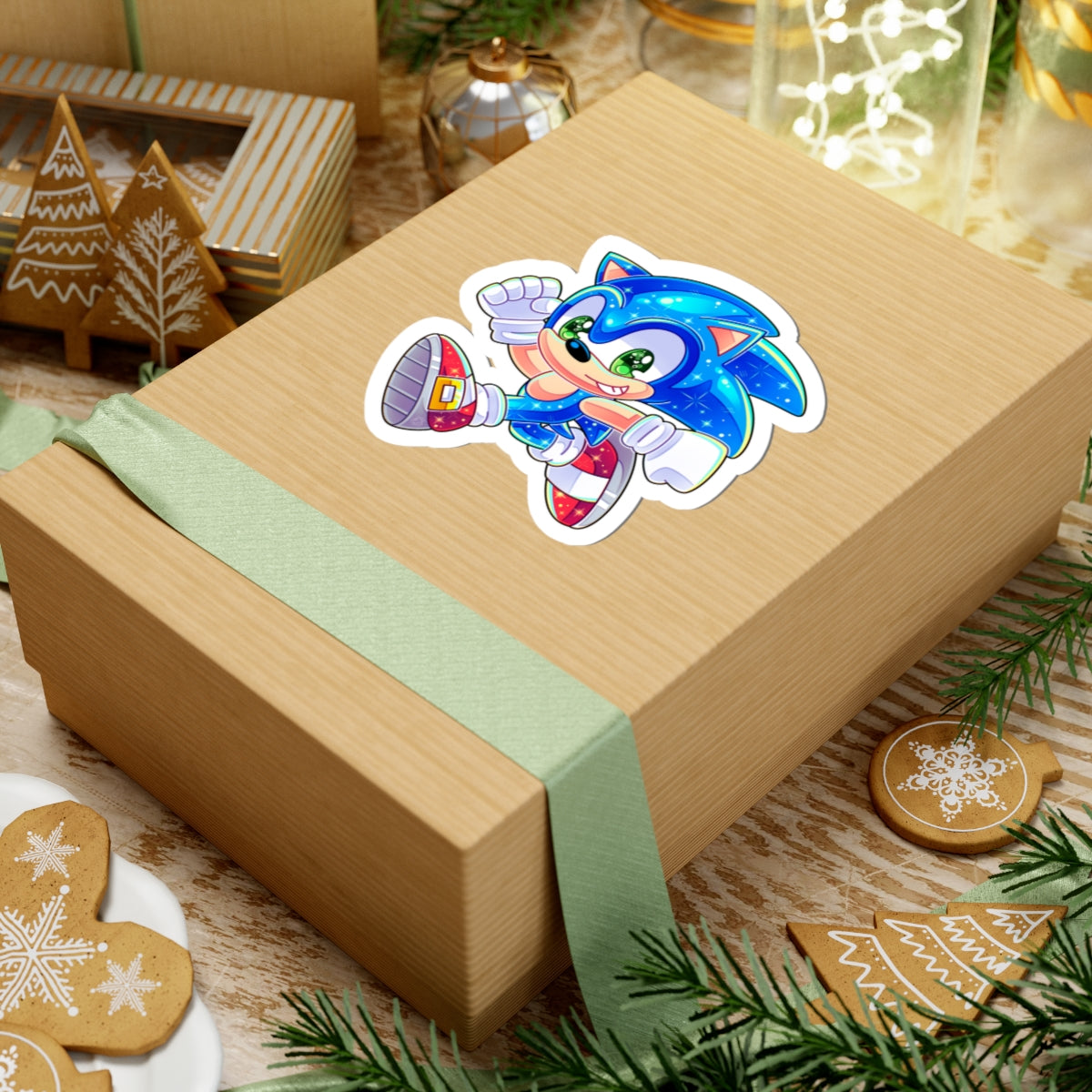 Chibi Sonic Sticker