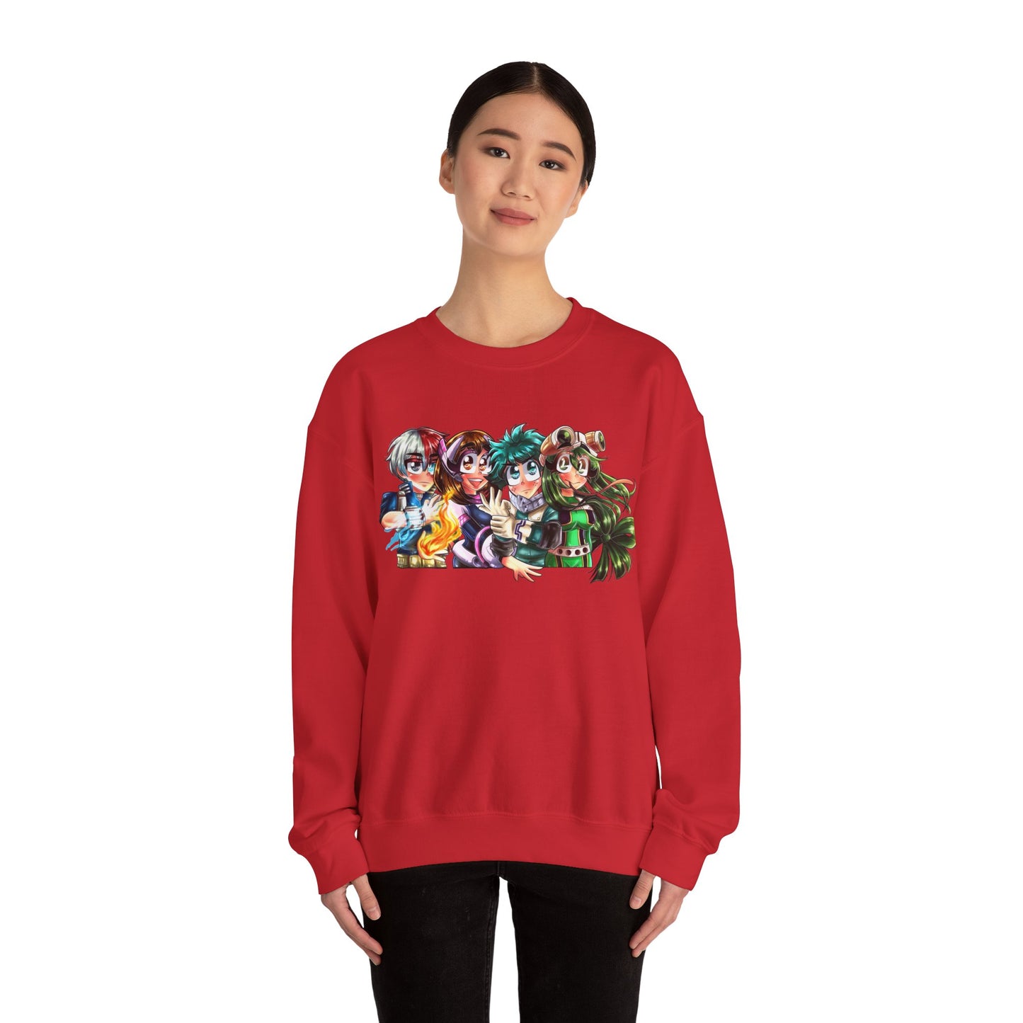 My Hero Acadamia Team Crewneck Sweatshirt