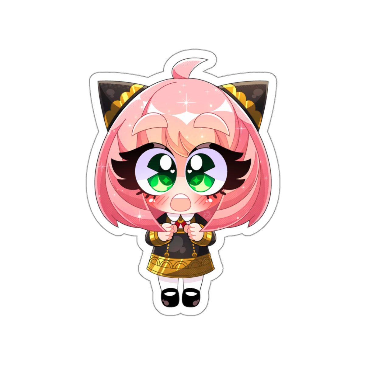 Chibi Anya Kiss-Cut Sticker