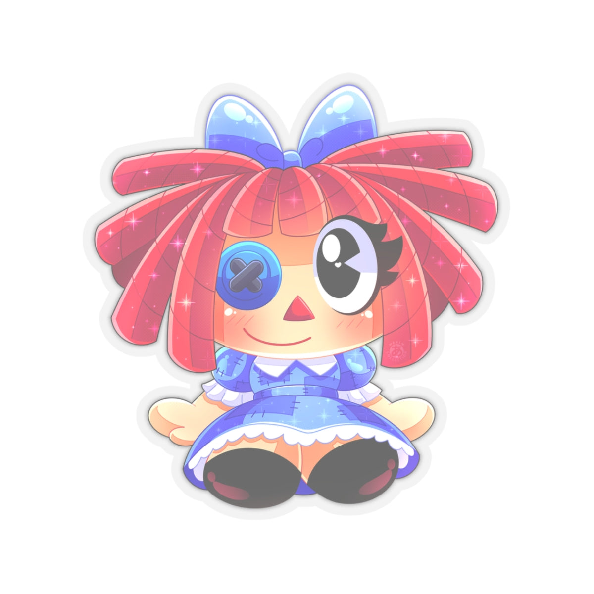 Chibi Ragatha Kiss-Cut Sticker