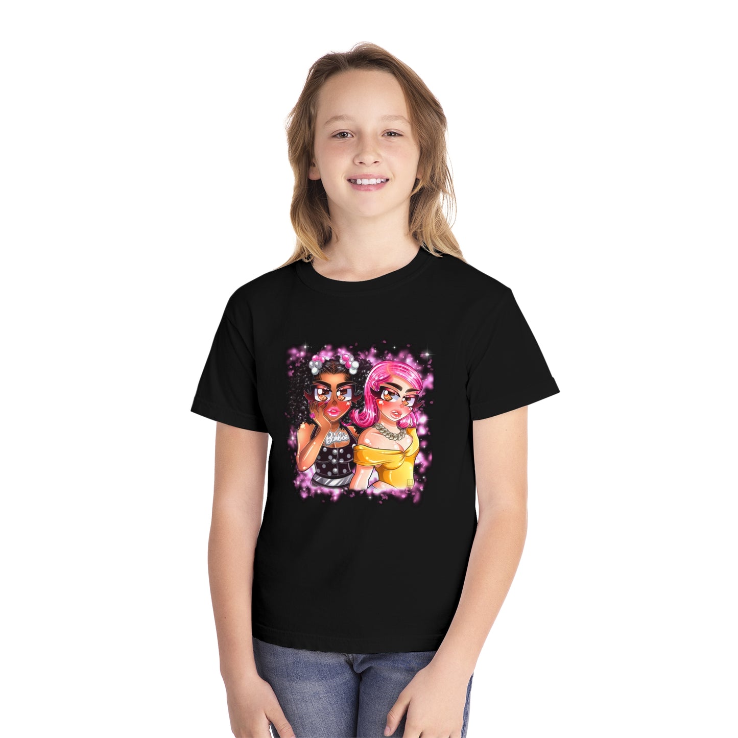 Youthful Barbie Dreamscape Delight T-shirt