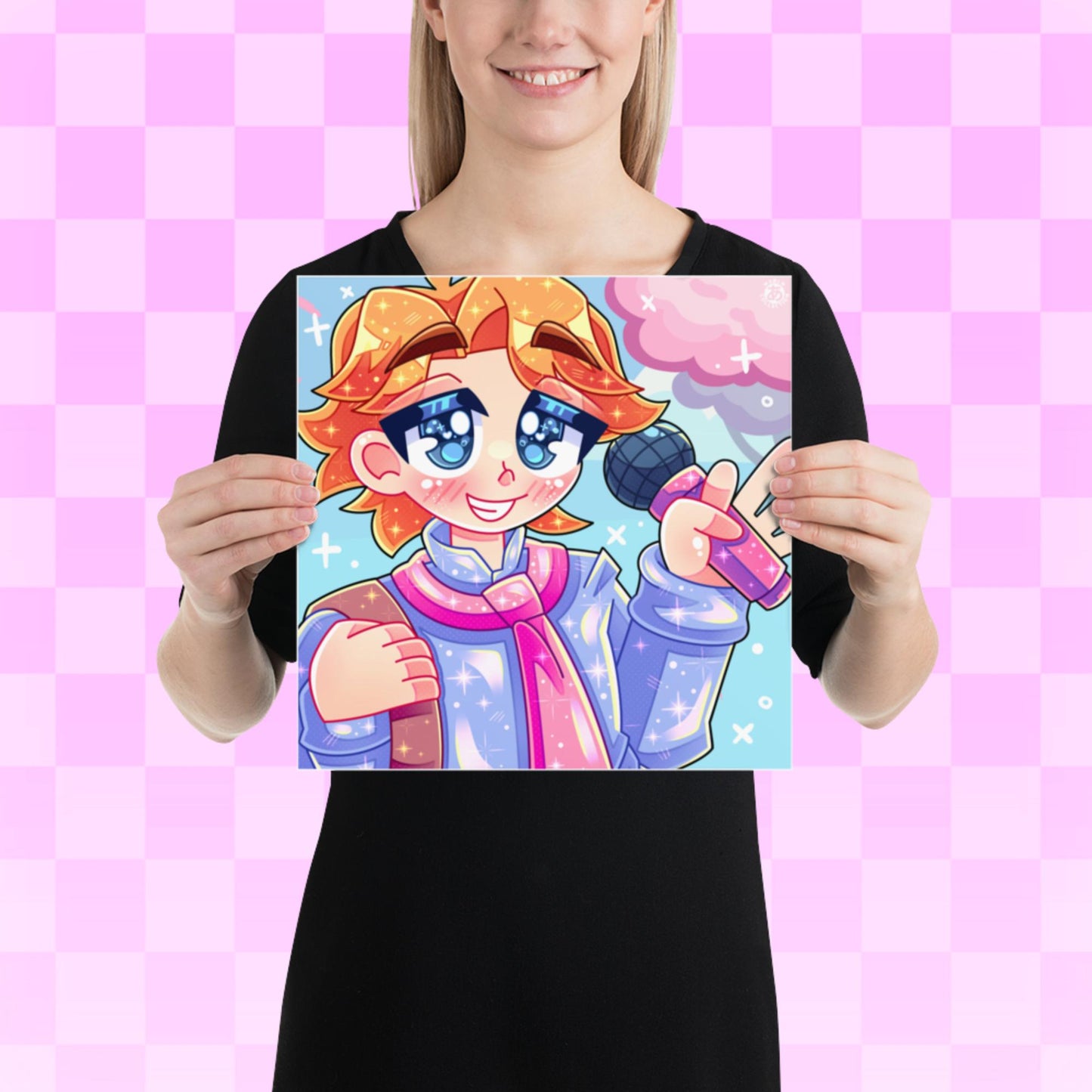 Senpai FNF Poster