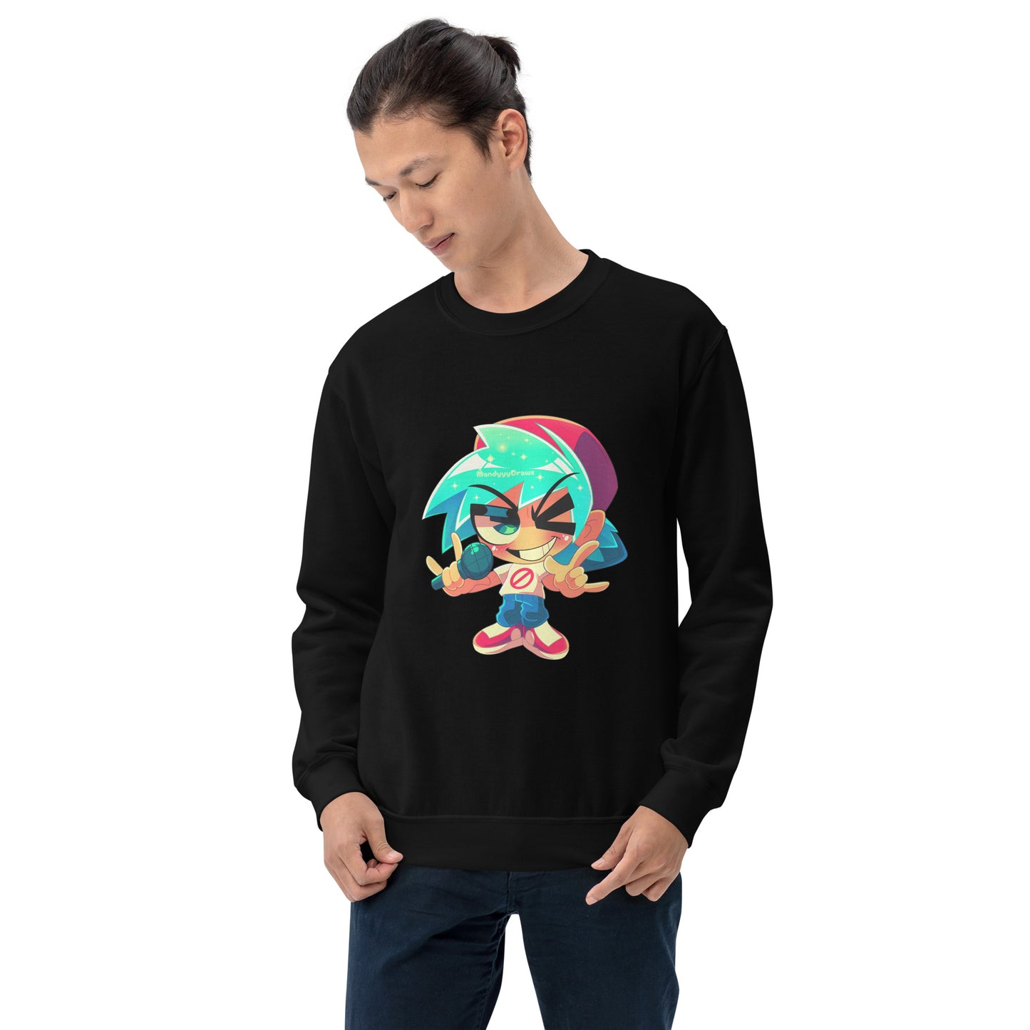Chibi Funkadelix Boyfriend Sweatshirt