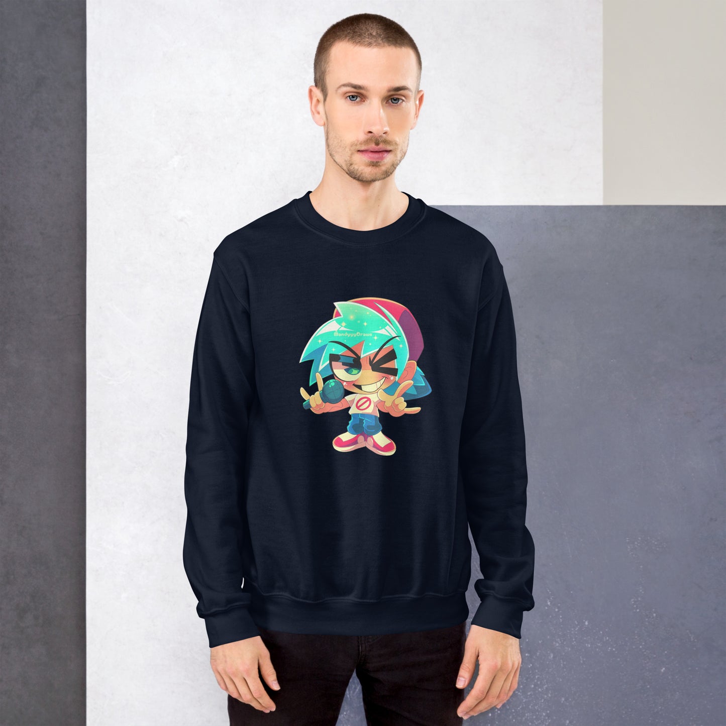Chibi Funkadelix Boyfriend Sweatshirt