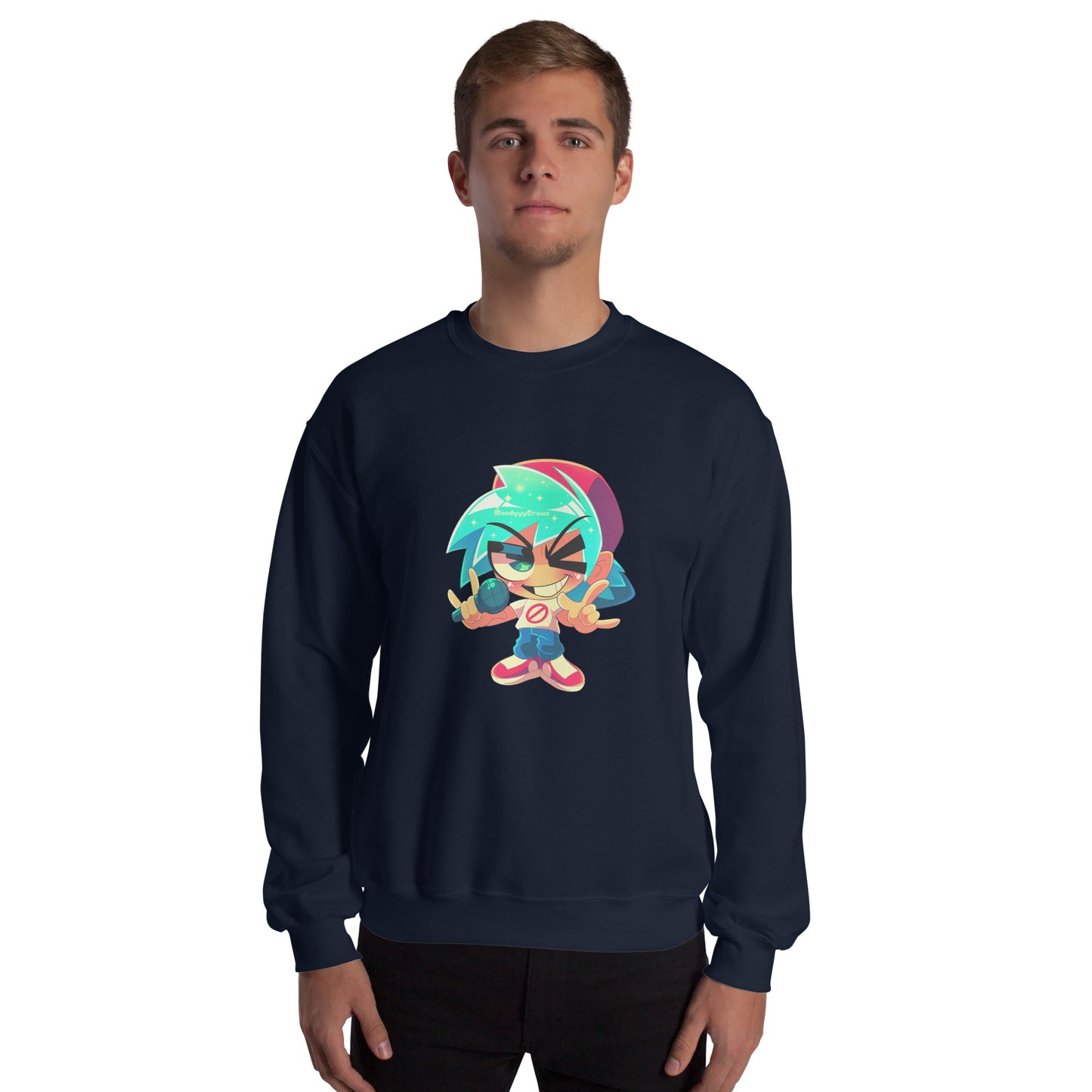 Chibi Funkadelix Boyfriend Sweatshirt