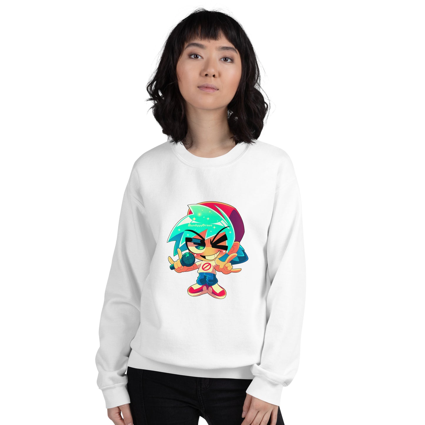 Chibi Funkadelix Boyfriend Sweatshirt