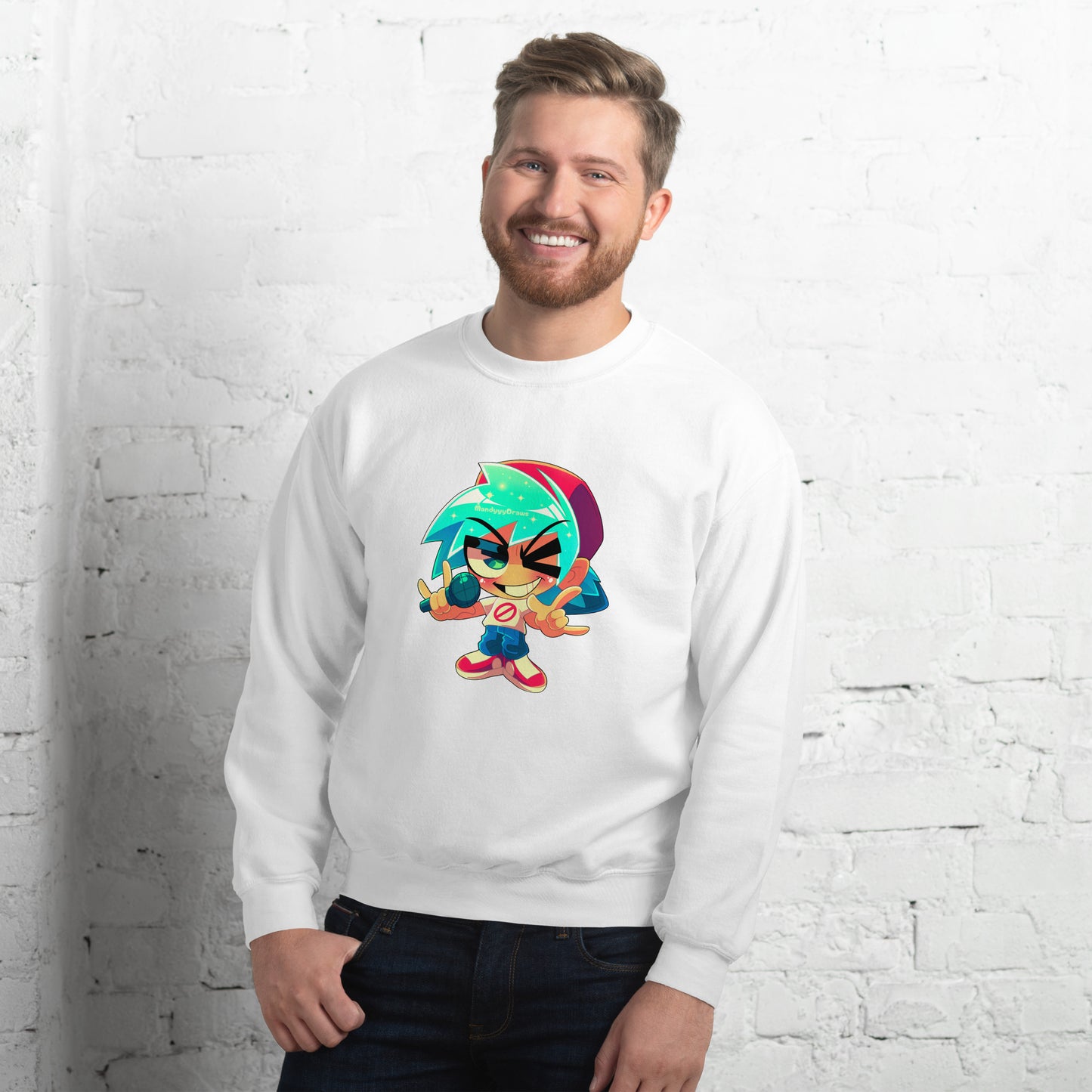 Chibi Funkadelix Boyfriend Sweatshirt