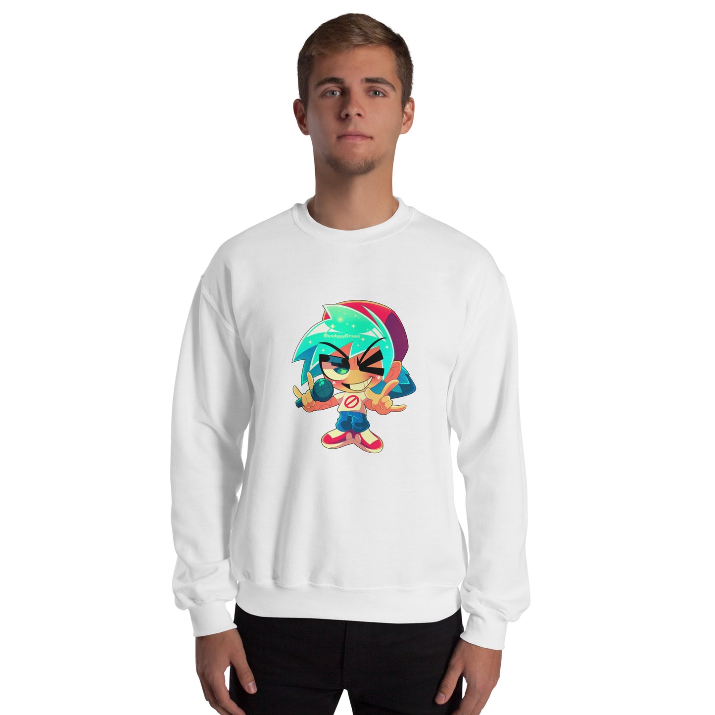 Chibi Funkadelix Boyfriend Sweatshirt