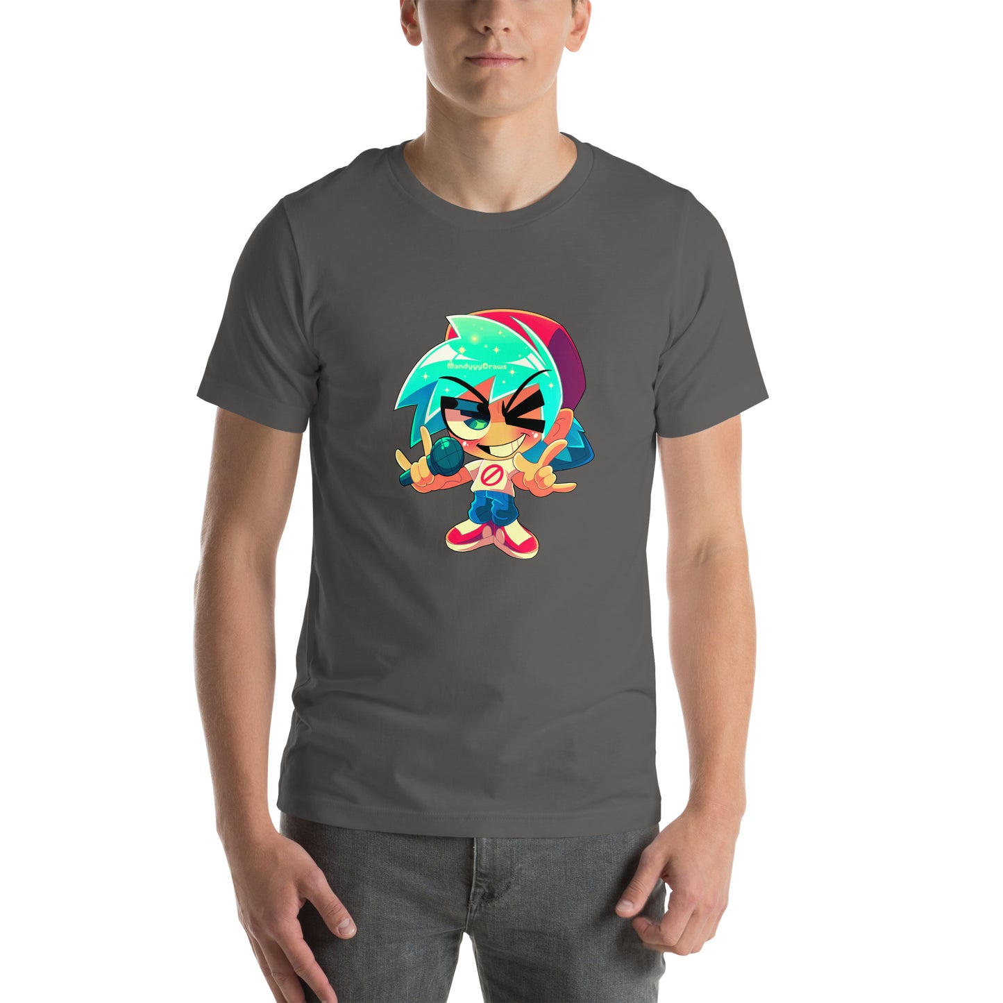 Chibi Funkadelix Boyfriend T-shirt