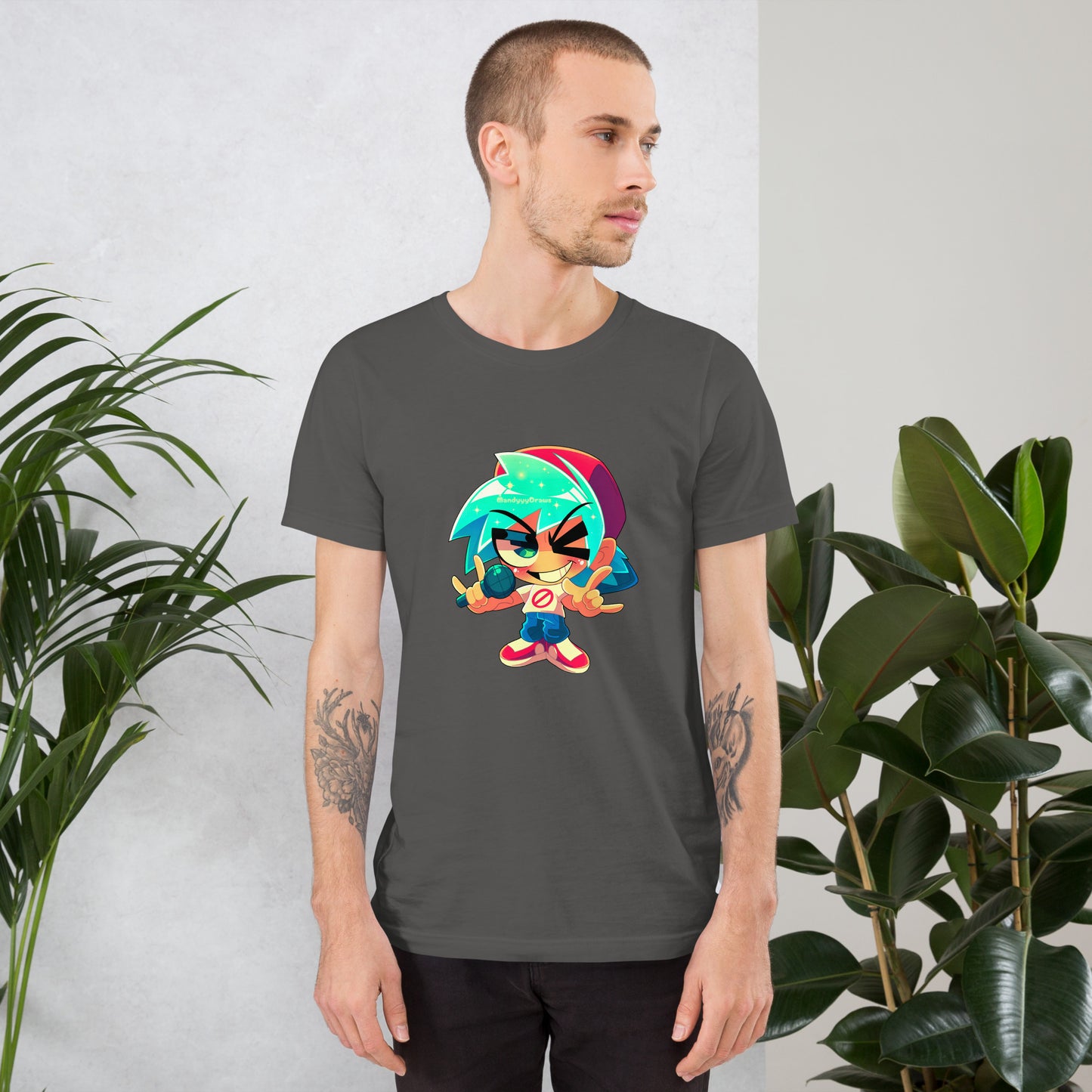 Chibi Funkadelix Boyfriend T-shirt