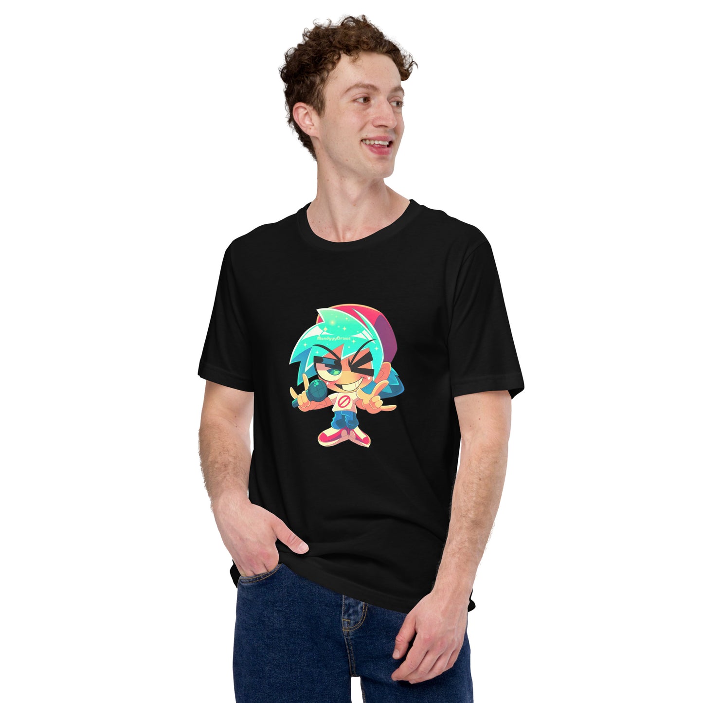 Chibi Funkadelix Boyfriend T-shirt