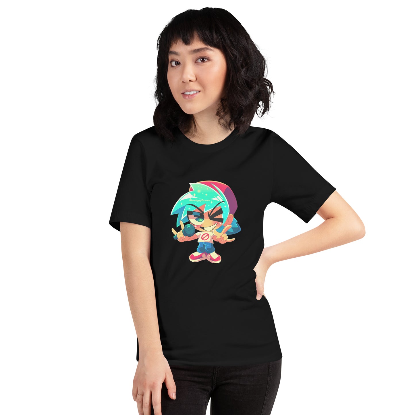 Chibi Funkadelix Boyfriend T-shirt