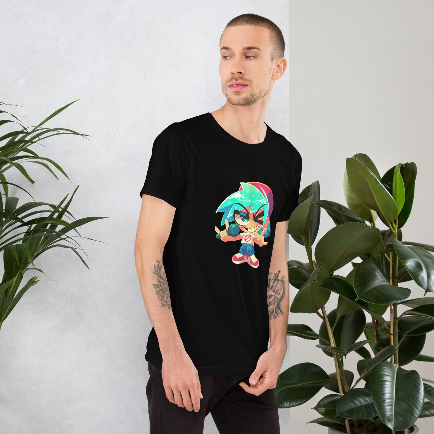 Chibi Funkadelix Boyfriend T-shirt