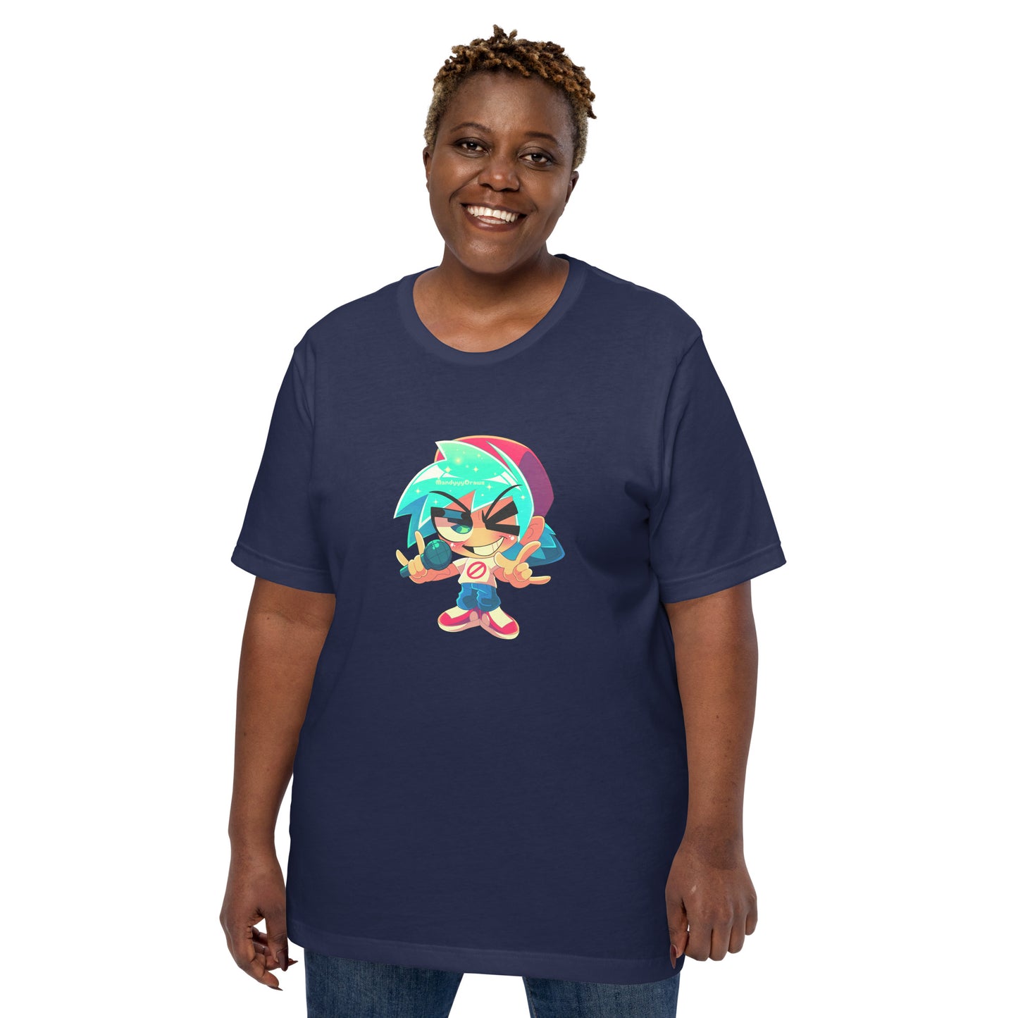 Chibi Funkadelix Boyfriend T-shirt