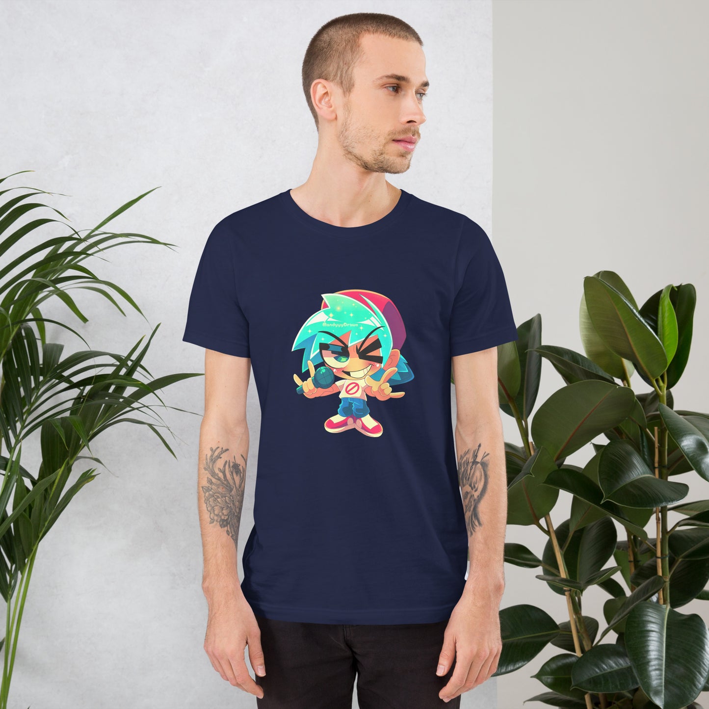 Chibi Funkadelix Boyfriend T-shirt