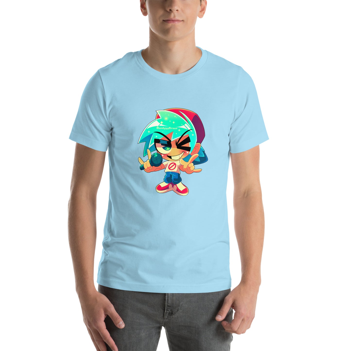 Chibi Funkadelix Boyfriend T-shirt