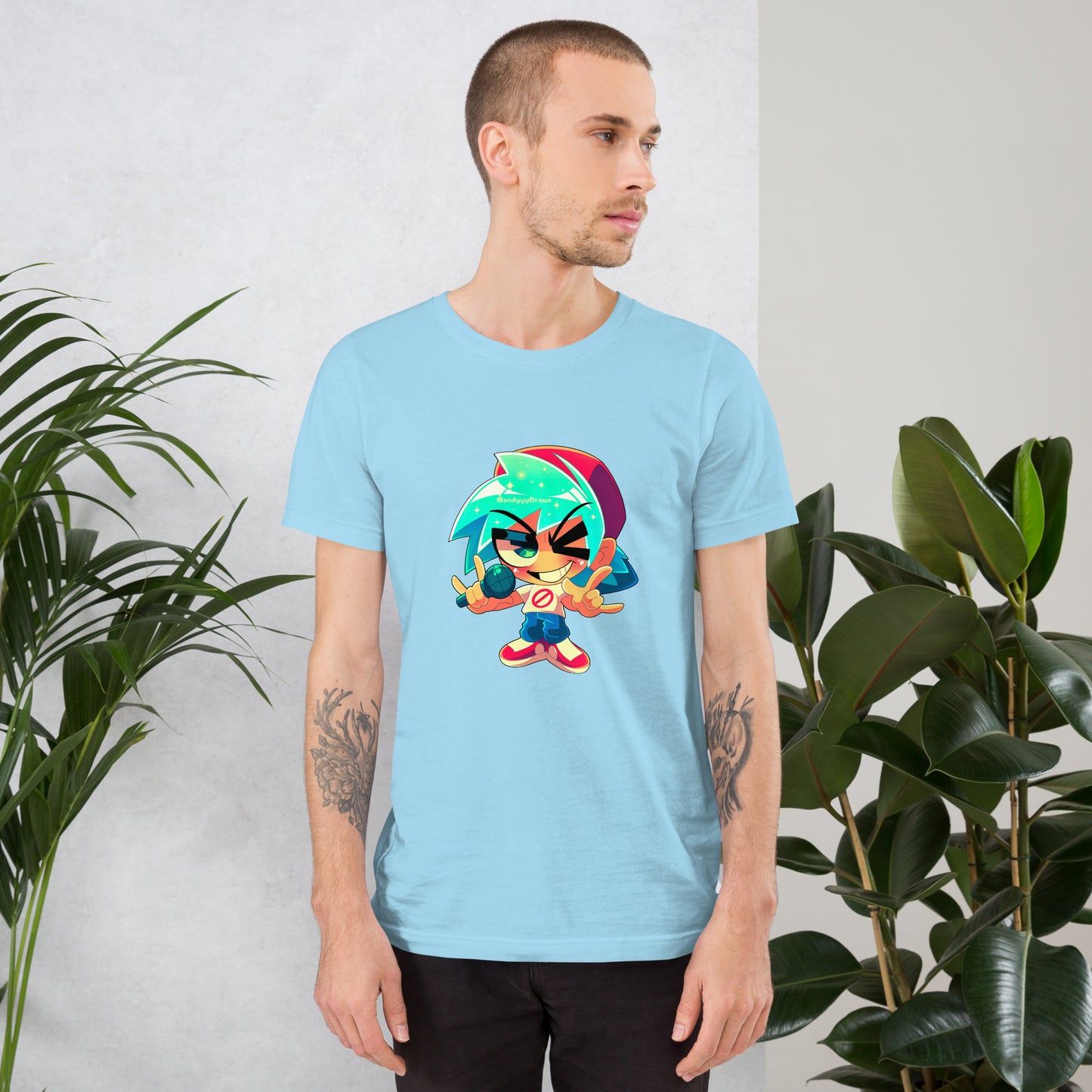 Chibi Funkadelix Boyfriend T-shirt