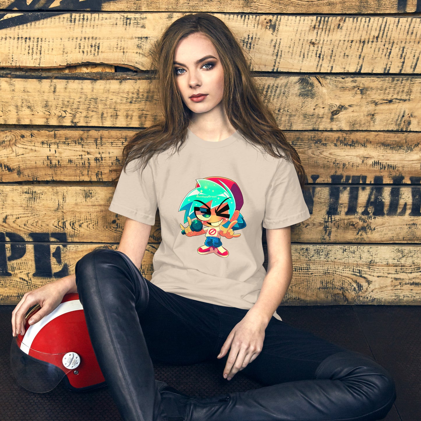 Chibi Funkadelix Boyfriend T-shirt