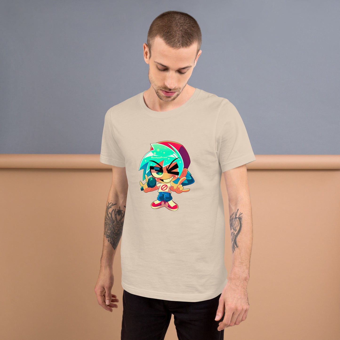 Chibi Funkadelix Boyfriend T-shirt