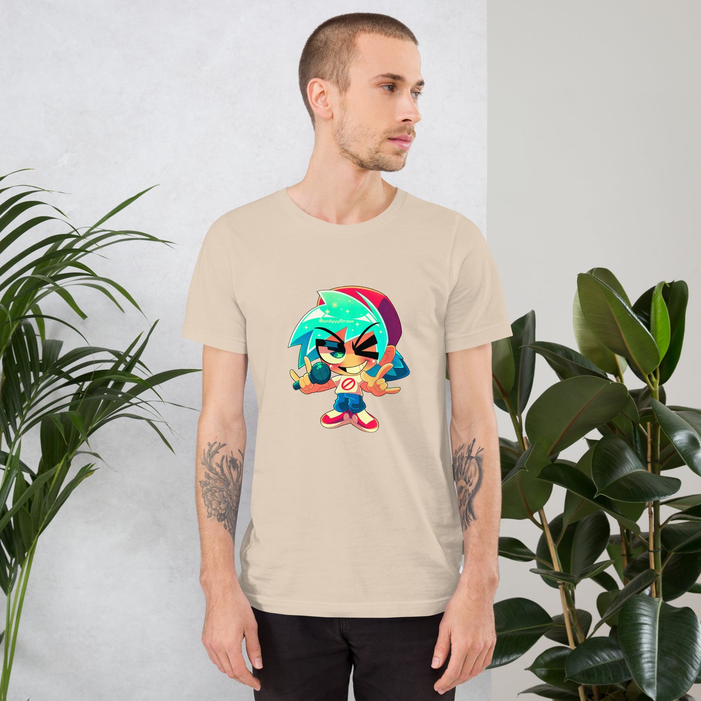 Chibi Funkadelix Boyfriend T-shirt