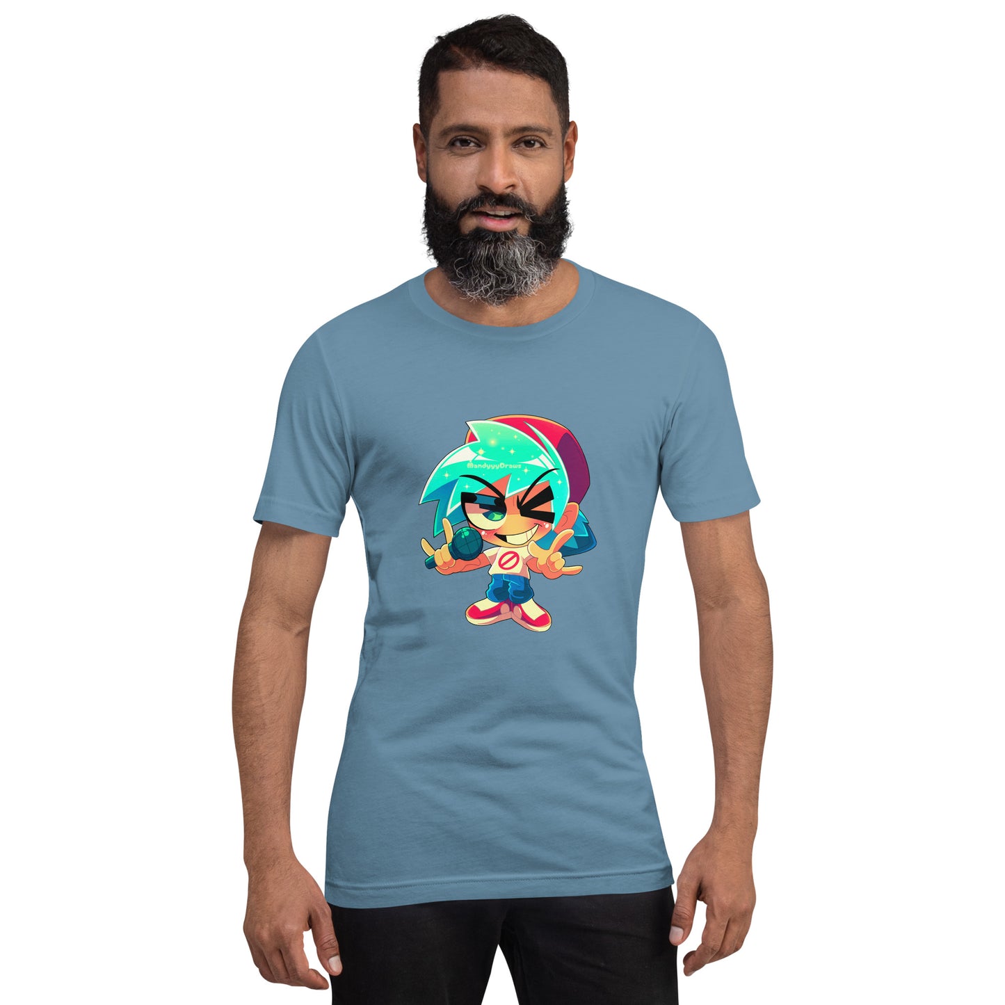 Chibi Funkadelix Boyfriend T-shirt