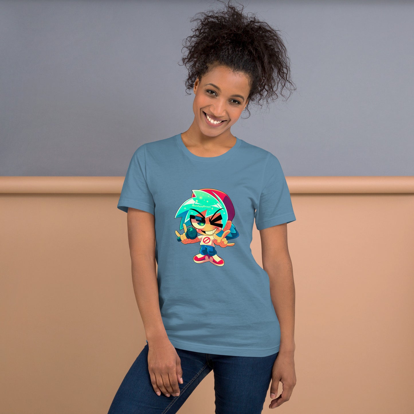 Chibi Funkadelix Boyfriend T-shirt