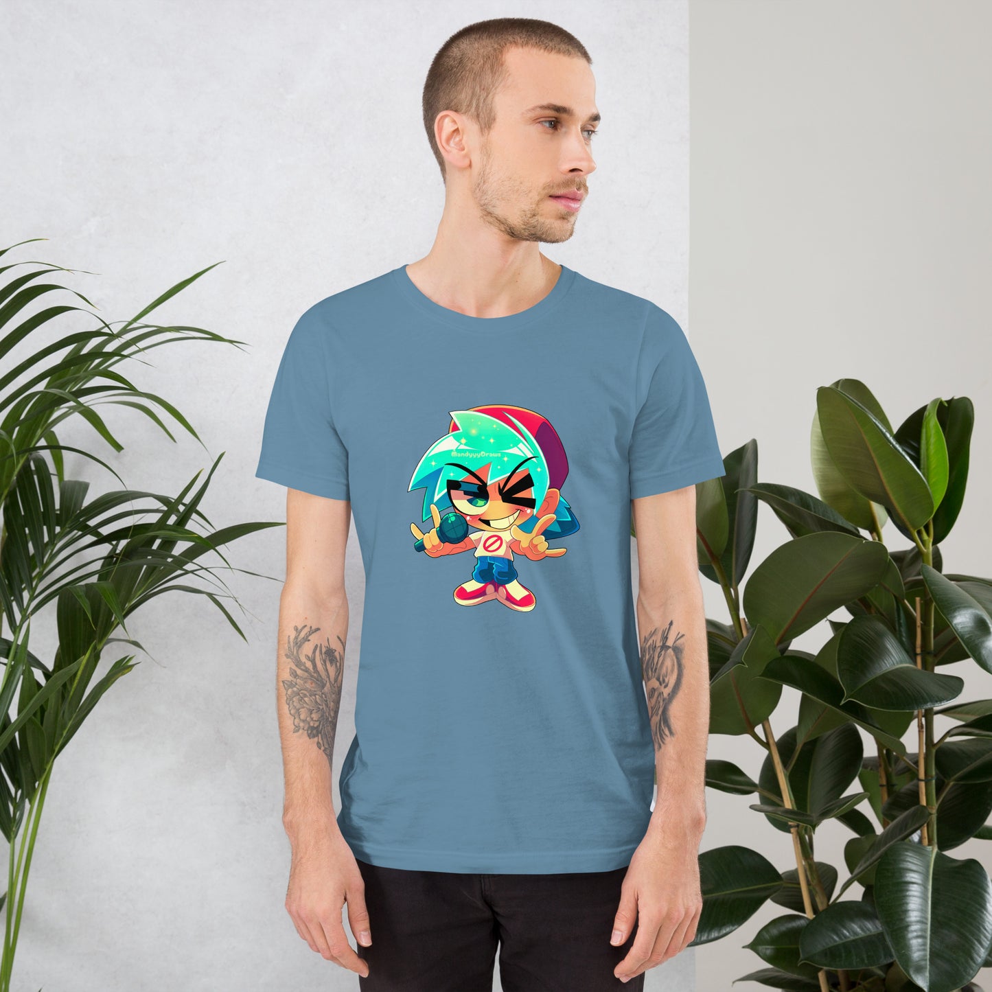 Chibi Funkadelix Boyfriend T-shirt