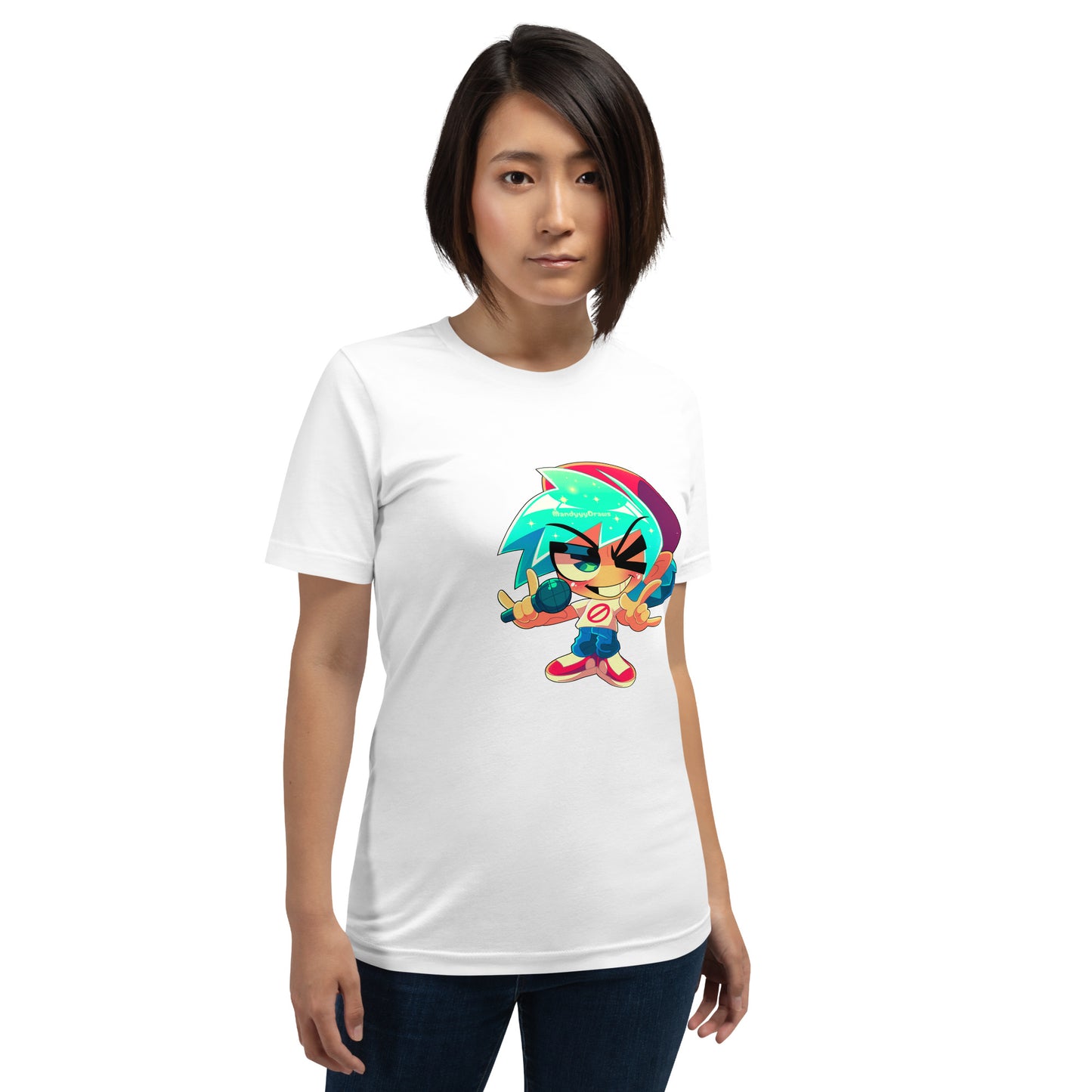 Chibi Funkadelix Boyfriend T-shirt